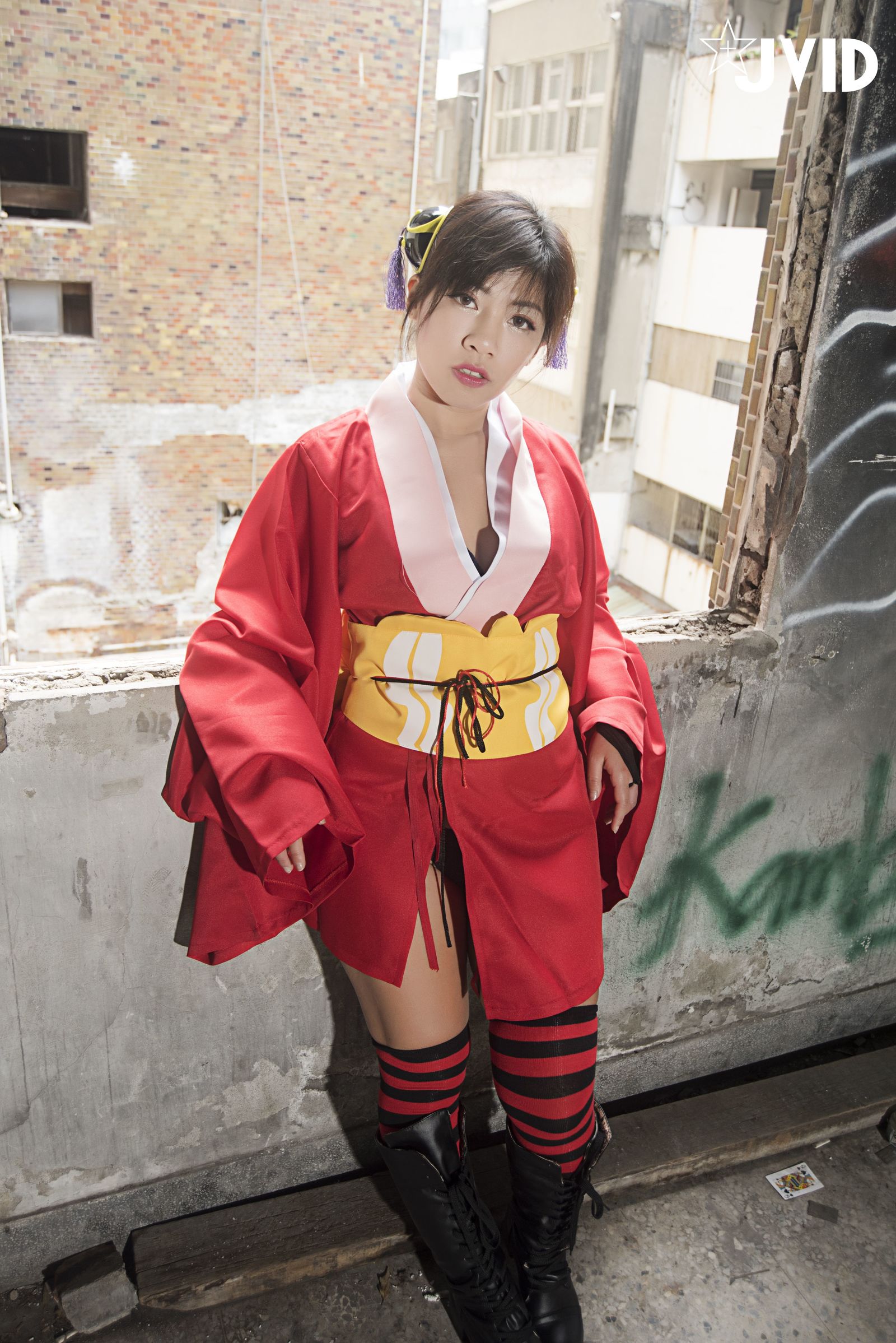JVID - 稀缺绝版极品女神幻想崩坏『神乐』完美COS银魂全裸色诱魅惑高清私拍 187P1V_第1集