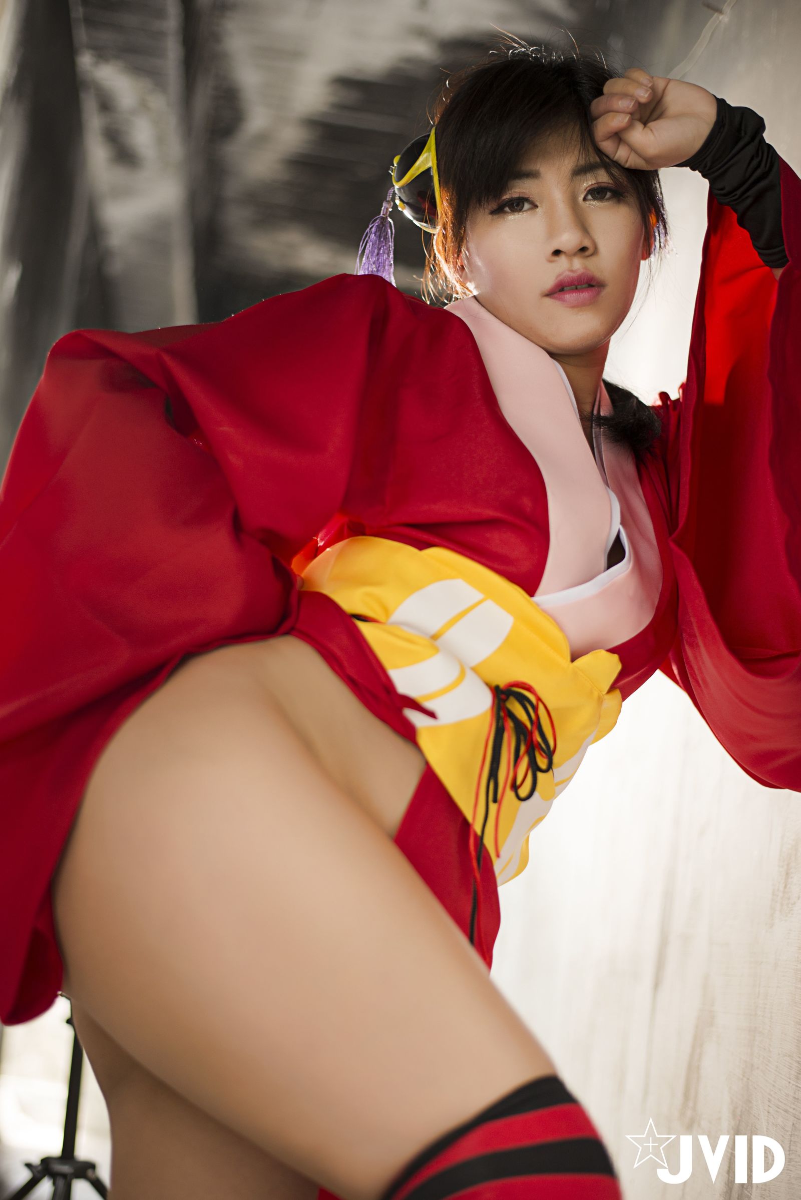 JVID - 稀缺绝版极品女神幻想崩坏『神乐』完美COS银魂全裸色诱魅惑高清私拍 187P1V_第1集