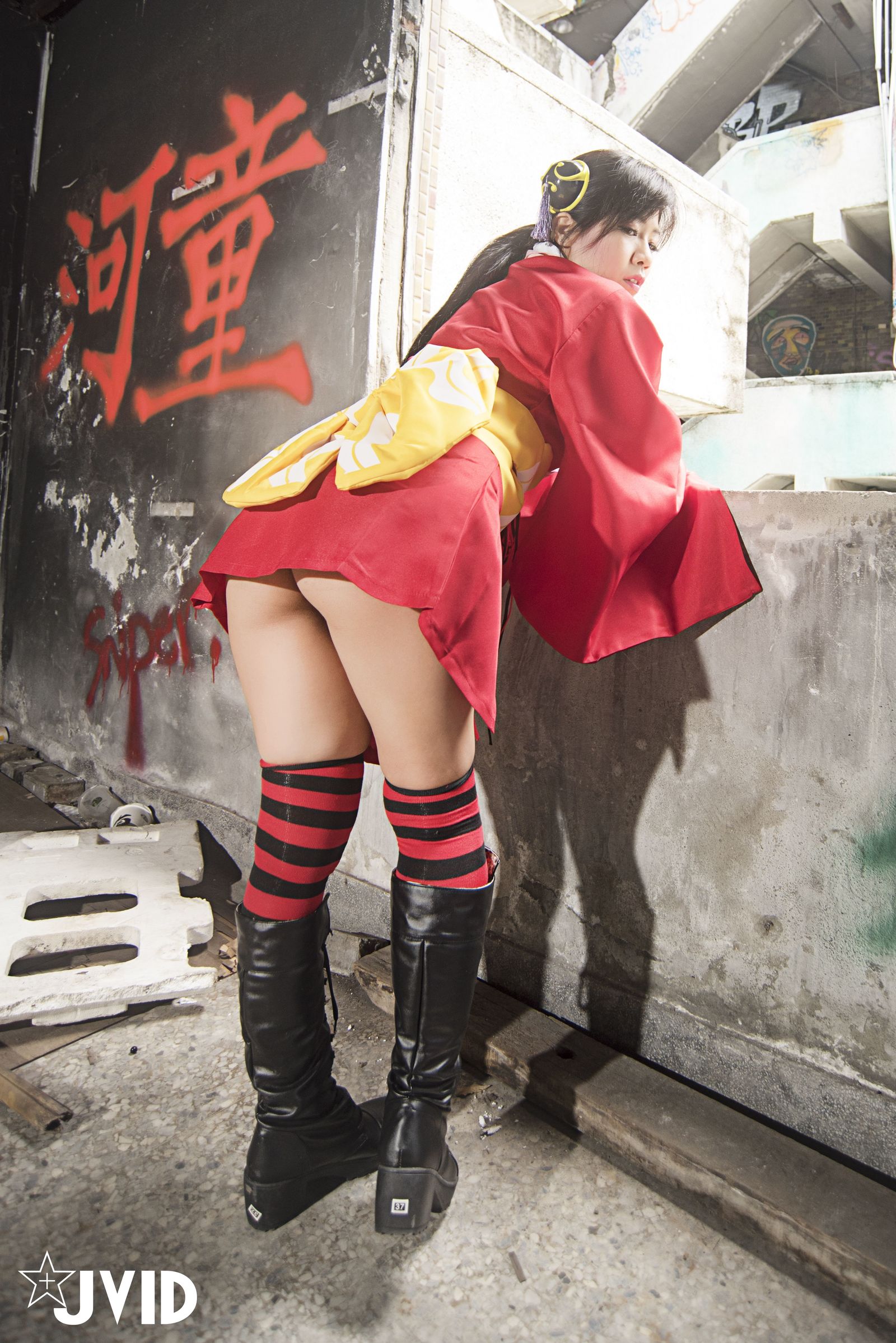 JVID - 稀缺绝版极品女神幻想崩坏『神乐』完美COS银魂全裸色诱魅惑高清私拍 187P1V_第1集