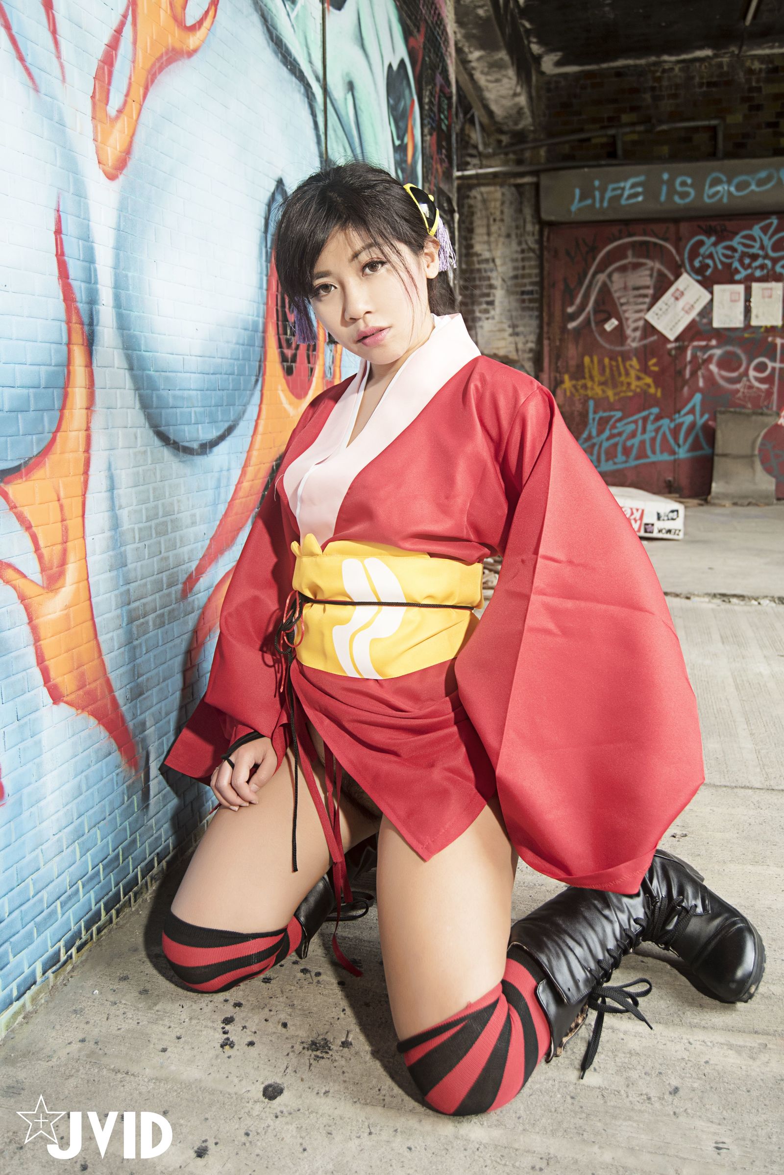 JVID - 稀缺绝版极品女神幻想崩坏『神乐』完美COS银魂全裸色诱魅惑高清私拍 187P1V_第2集