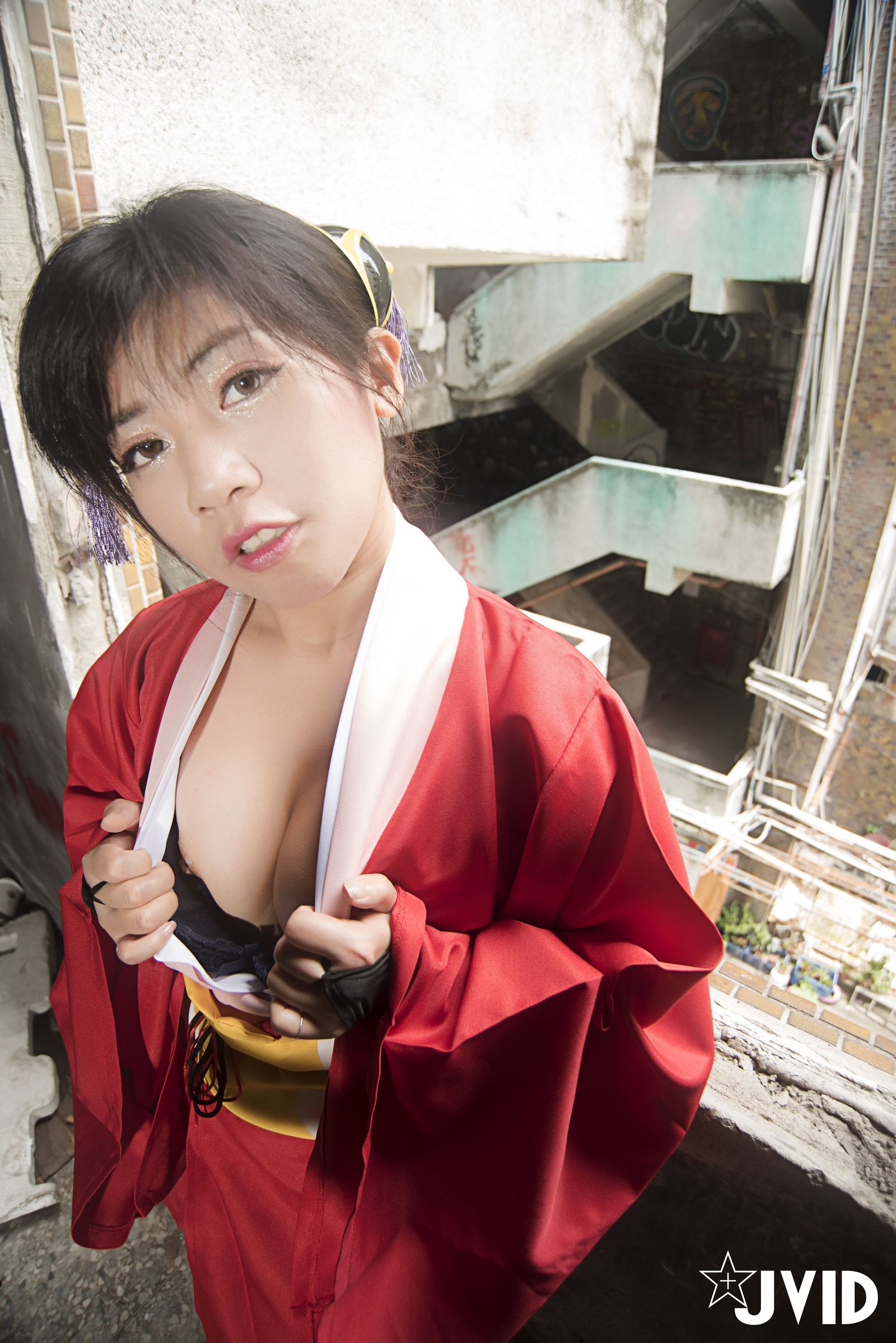 JVID - 稀缺绝版极品女神幻想崩坏『神乐』完美COS银魂全裸色诱魅惑高清私拍 187P1V_第1集