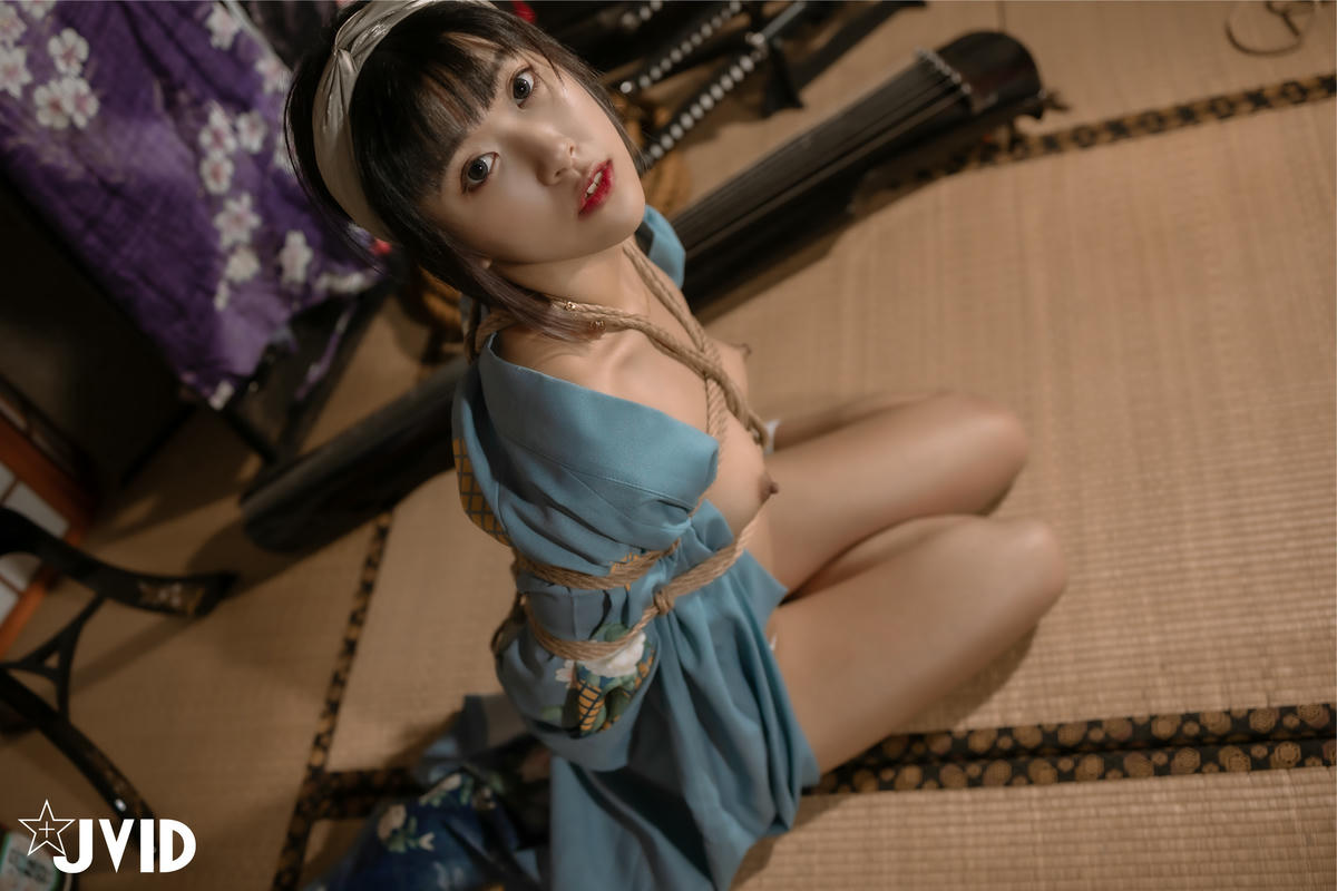 JVID - 精品 超可爱清纯女神（酸猫妹妹）绳衣裸舞 122P2V_第2集