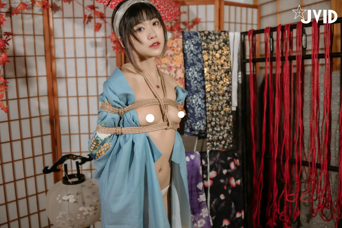 JVID - 精品 超可爱清纯女神（酸猫妹妹）绳衣裸舞 122P2V_第3集