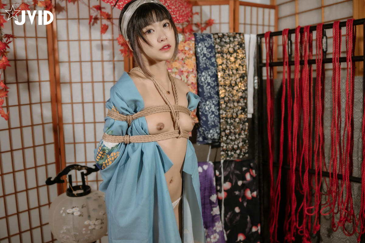 JVID - 精品 超可爱清纯女神（酸猫妹妹）绳衣裸舞 122P2V_第4集