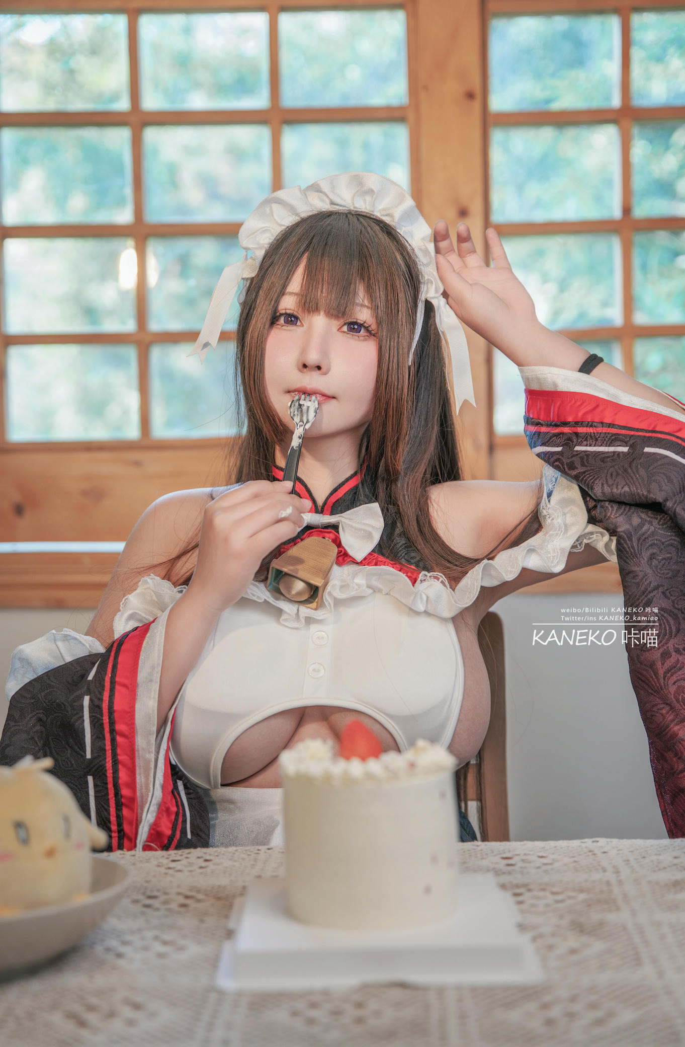 KANEKO_咔喵 NO.025 樫野牛牛女仆[35P 2V 982.8M]_第1集