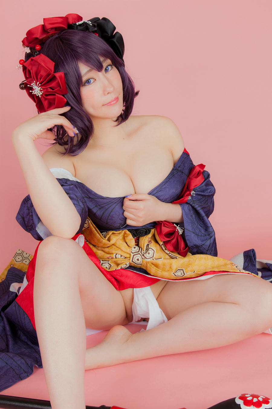 林檎蜜纪Cosplayer-HERESYNO.08 エッチな北斎ちゃんの人 [189P1V-1_1.99GB]_第7集