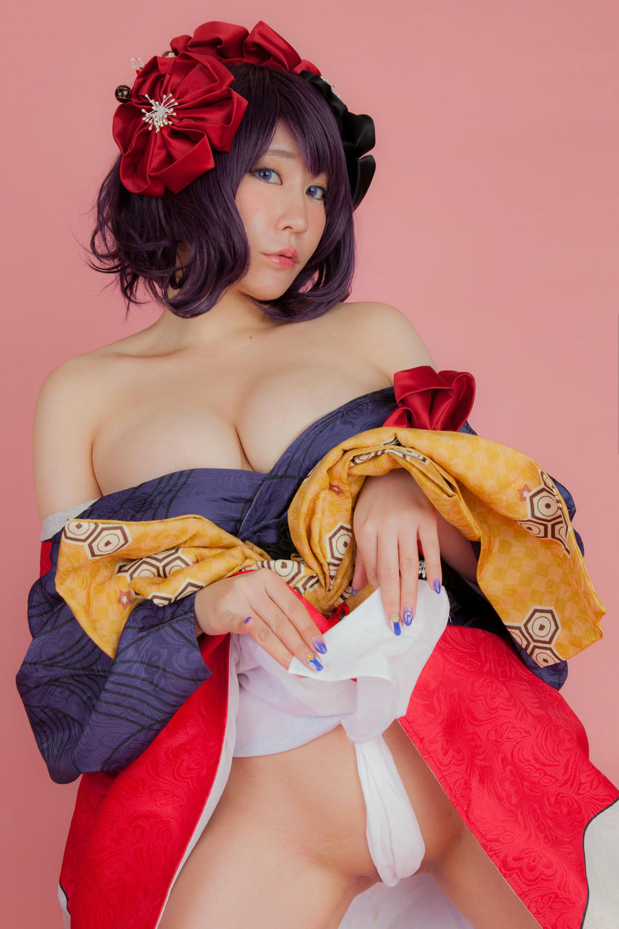 林檎蜜纪Cosplayer-HERESYNO.08 エッチな北斎ちゃんの人 [189P1V-1_1.99GB]_第7集