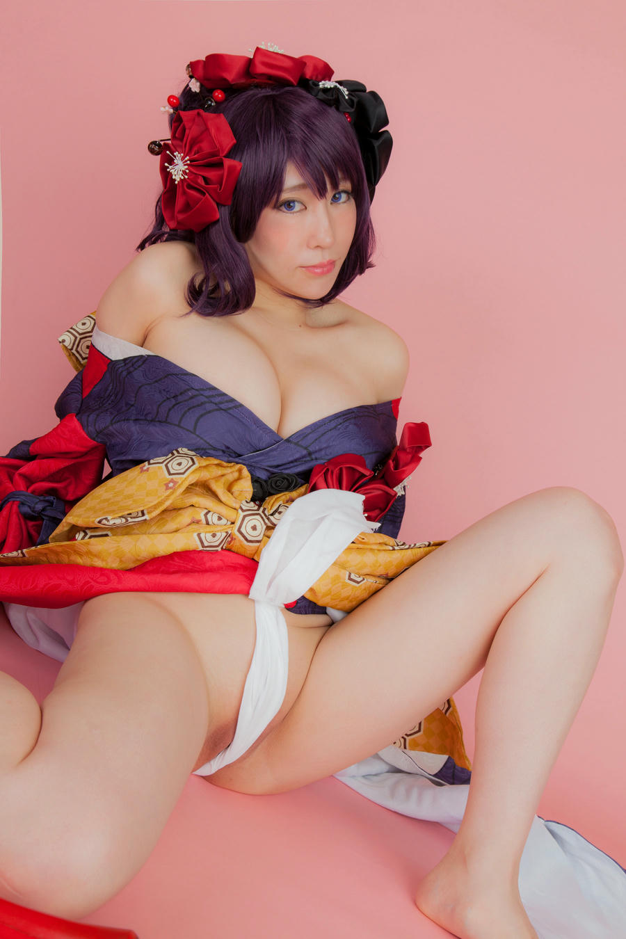 林檎蜜纪Cosplayer-HERESYNO.08 エッチな北斎ちゃんの人 [189P1V-1_1.99GB]_第7集