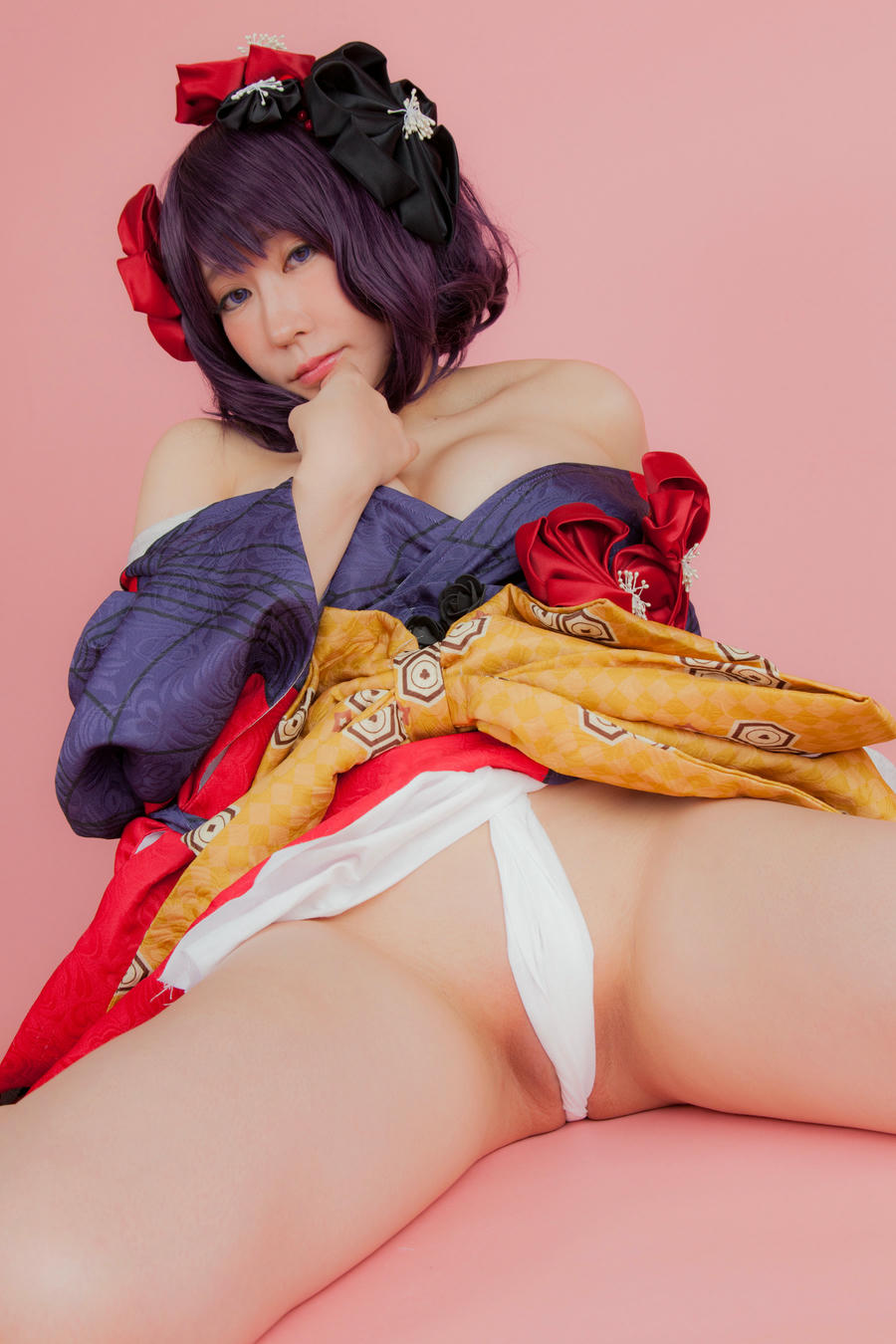 林檎蜜纪Cosplayer-HERESYNO.08 エッチな北斎ちゃんの人 [189P1V-1_1.99GB]_第7集