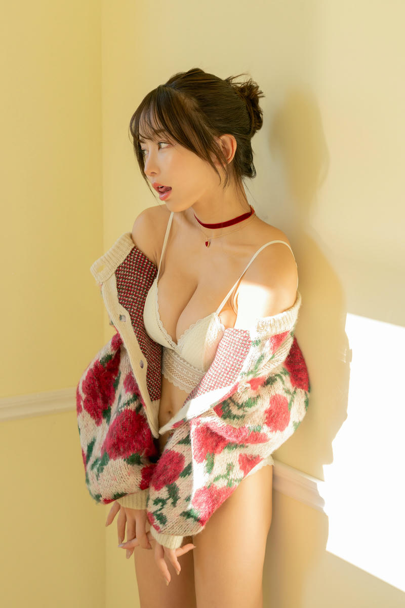 日本coser-193iKkyu3-いくみ-[2023.12.27] Knit×Sheer Lingerie_第1集