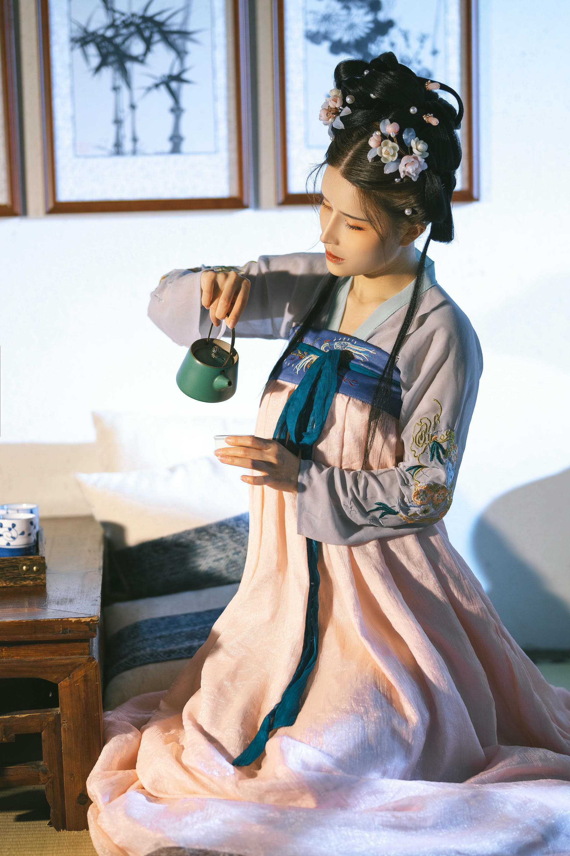 鹿八岁 NO.004 汉服 [60P1V 2.98GB]_第1集
