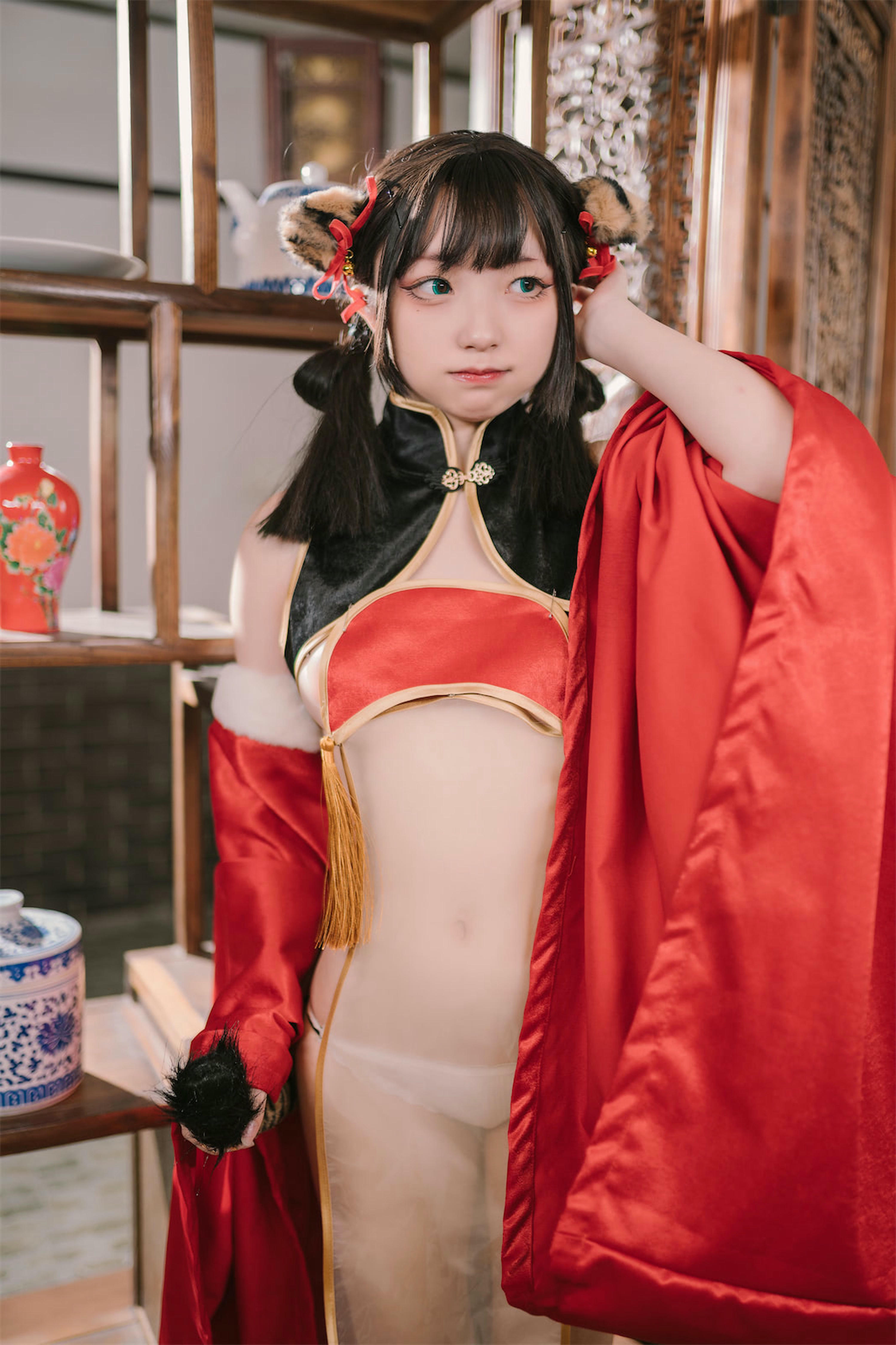 花铃Hana NO.001 虎团团 [84P-768MB]_第2集
