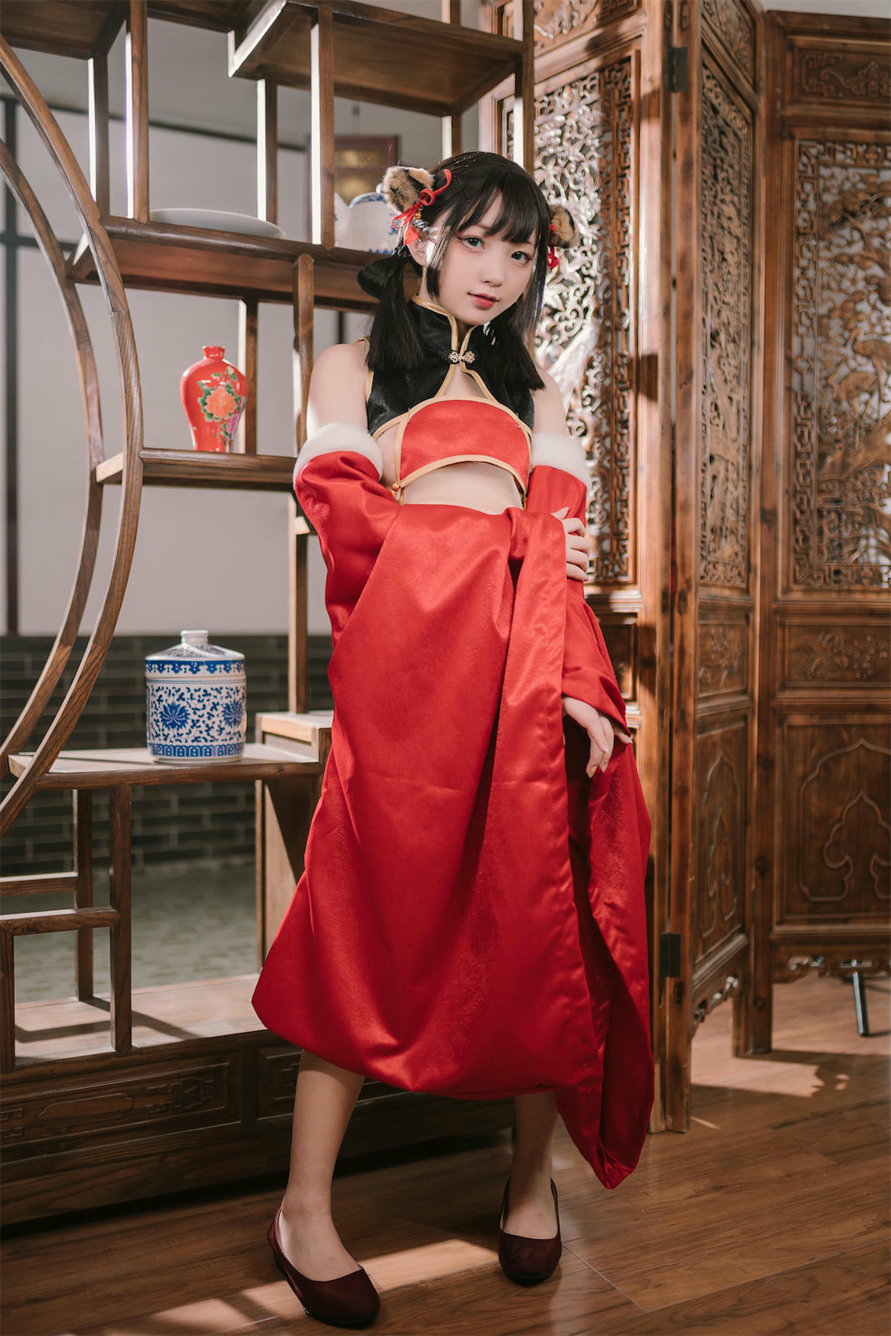 花铃Hana NO.001 虎团团 [84P-768MB]_第2集
