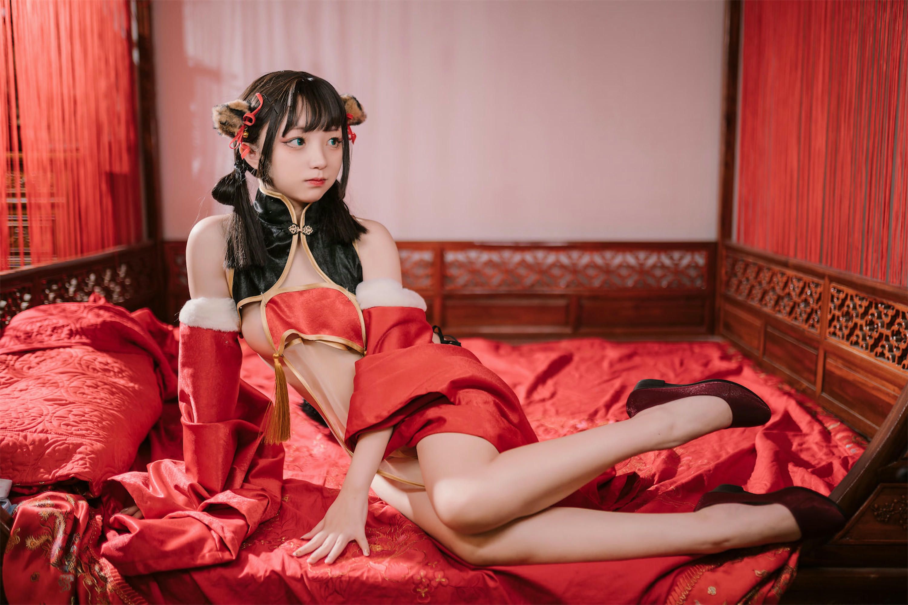 花铃Hana NO.001 虎团团 [84P-768MB]_第2集