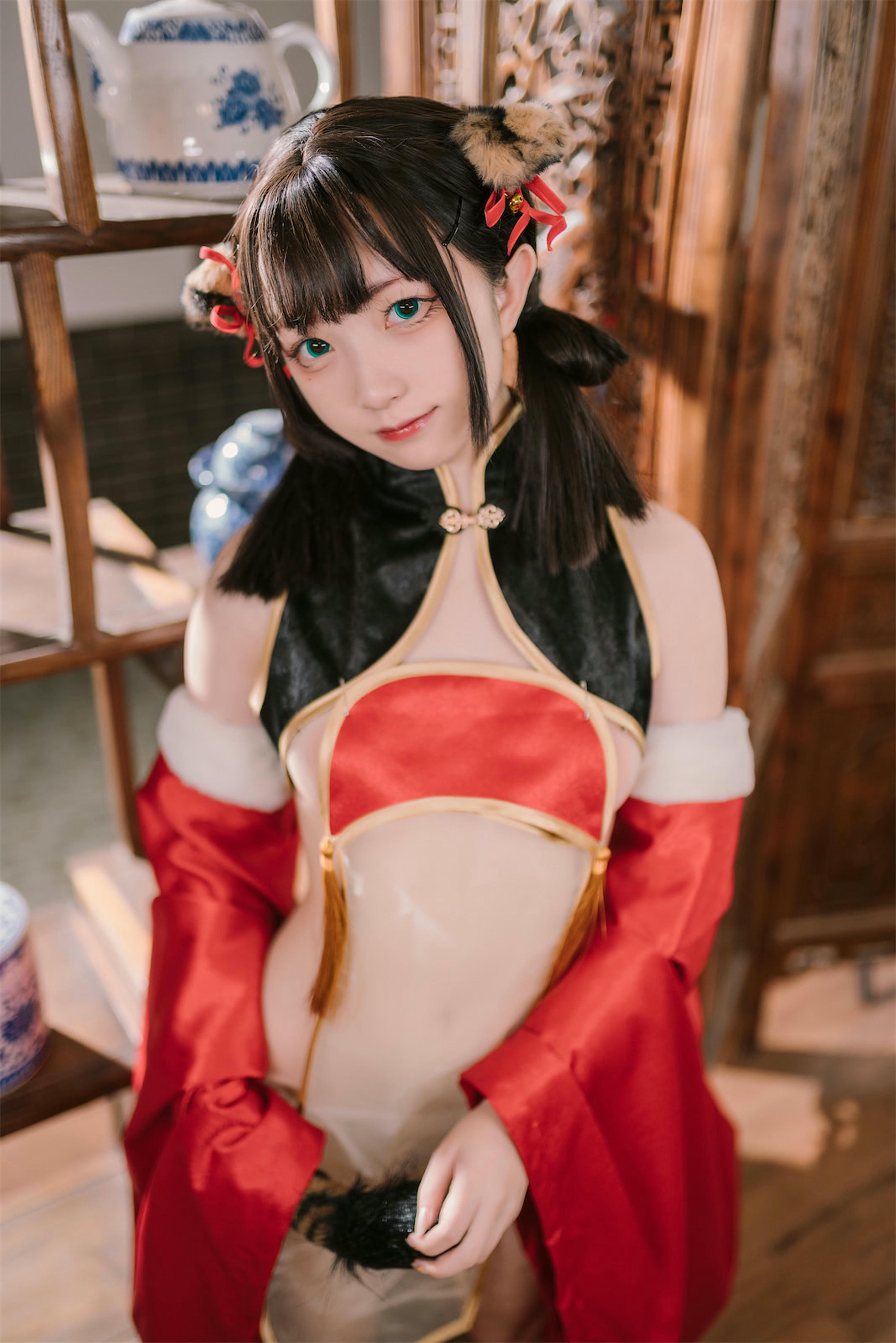 花铃Hana NO.001 虎团团 [84P-768MB]_第2集