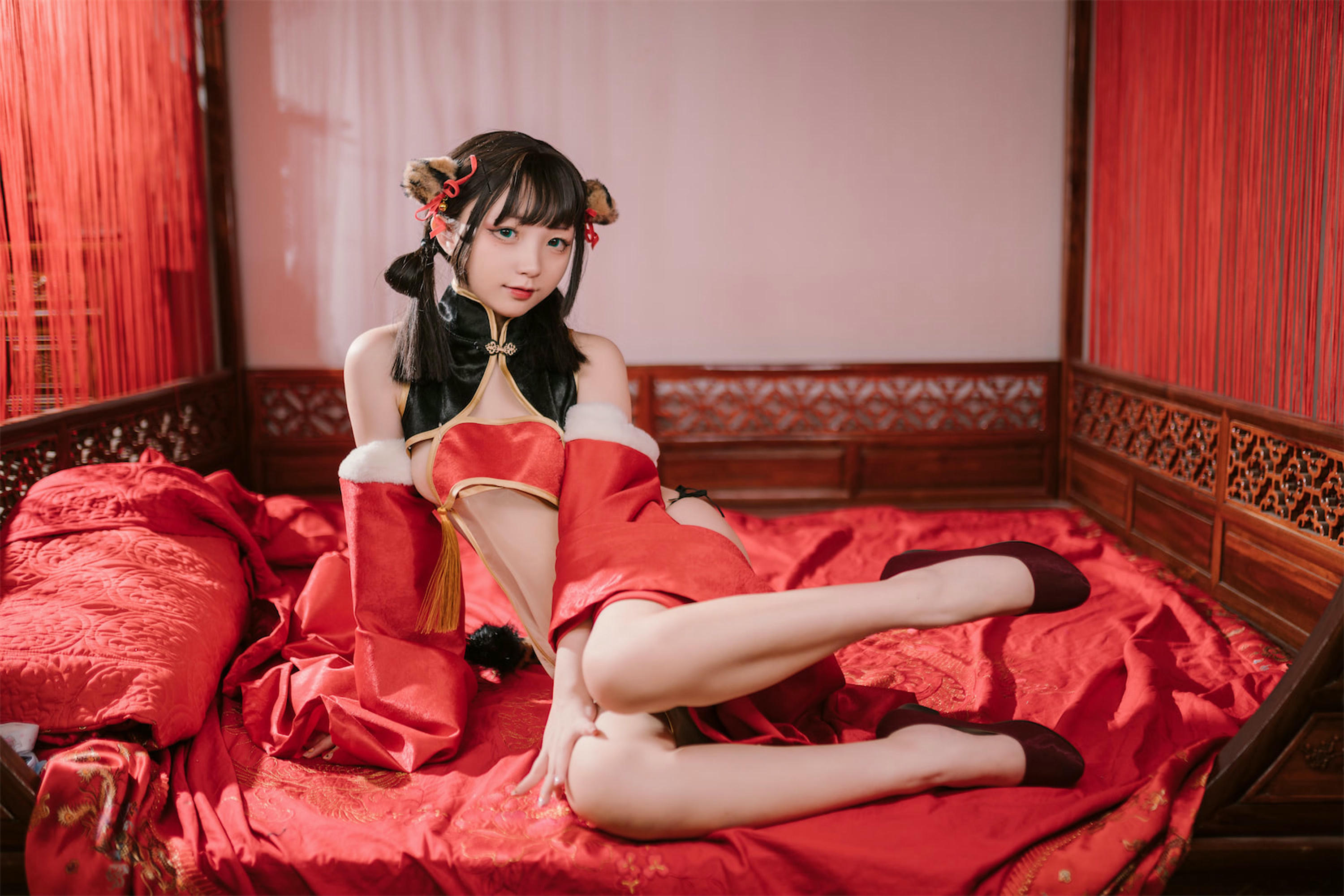 花铃Hana NO.001 虎团团 [84P-768MB]_第2集
