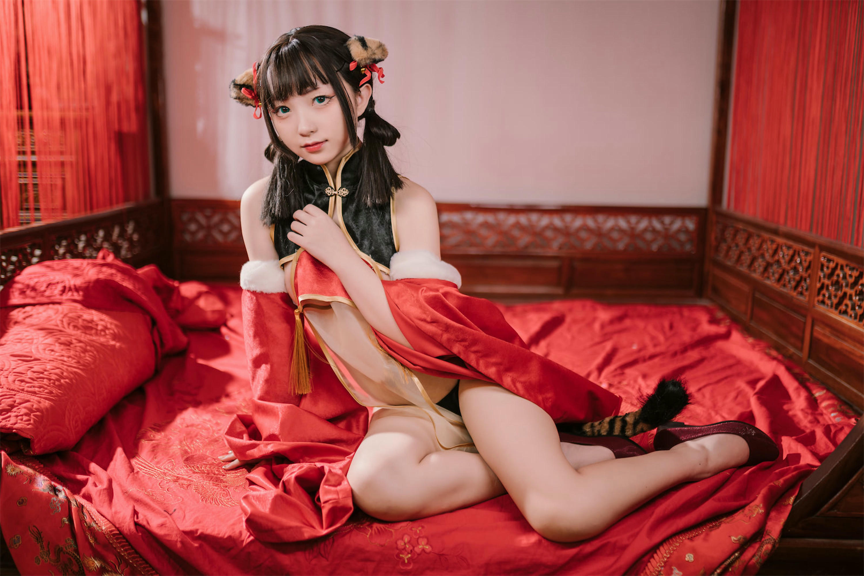 花铃Hana NO.001 虎团团 [84P-768MB]_第2集