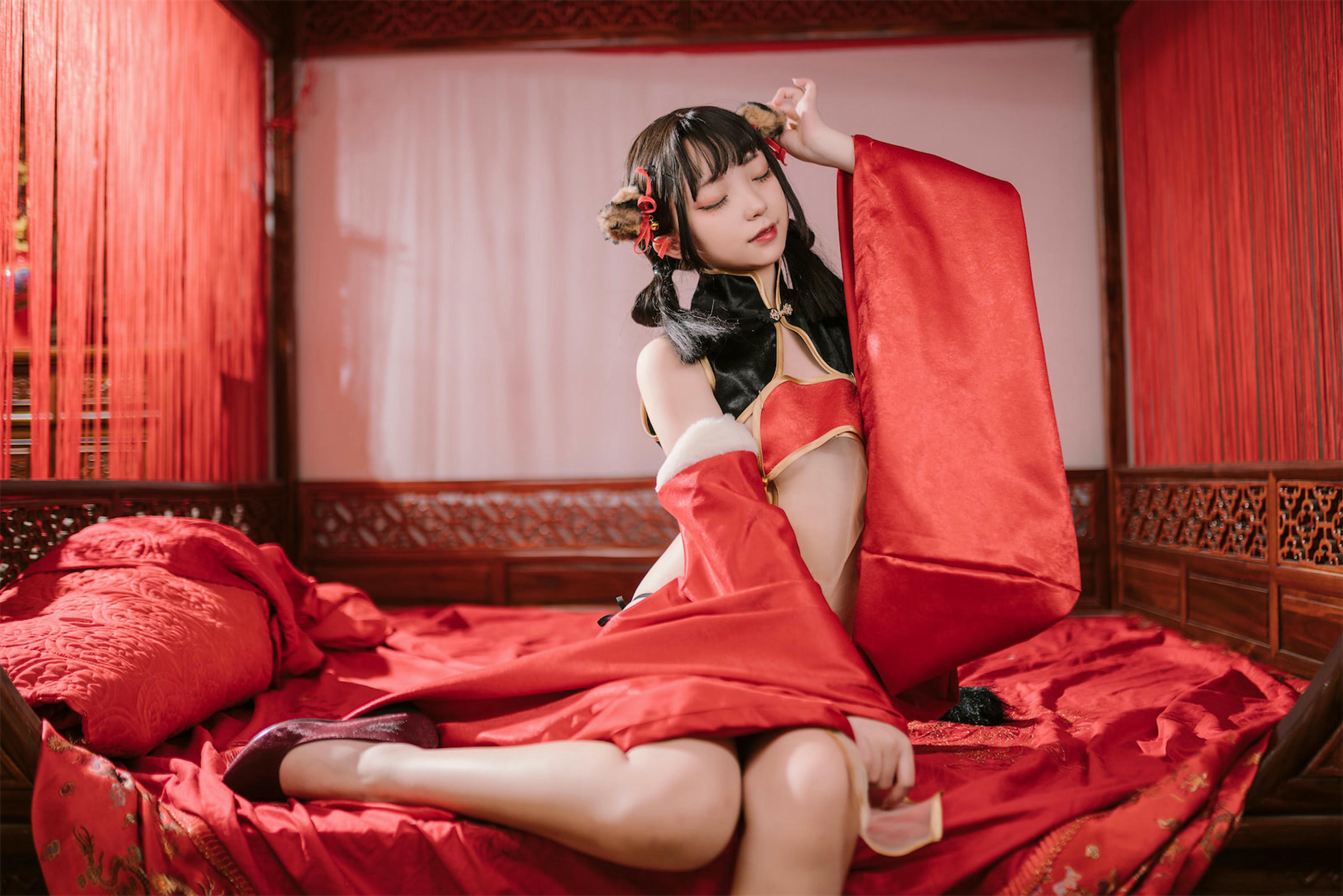 花铃Hana NO.001 虎团团 [84P-768MB]_第3集