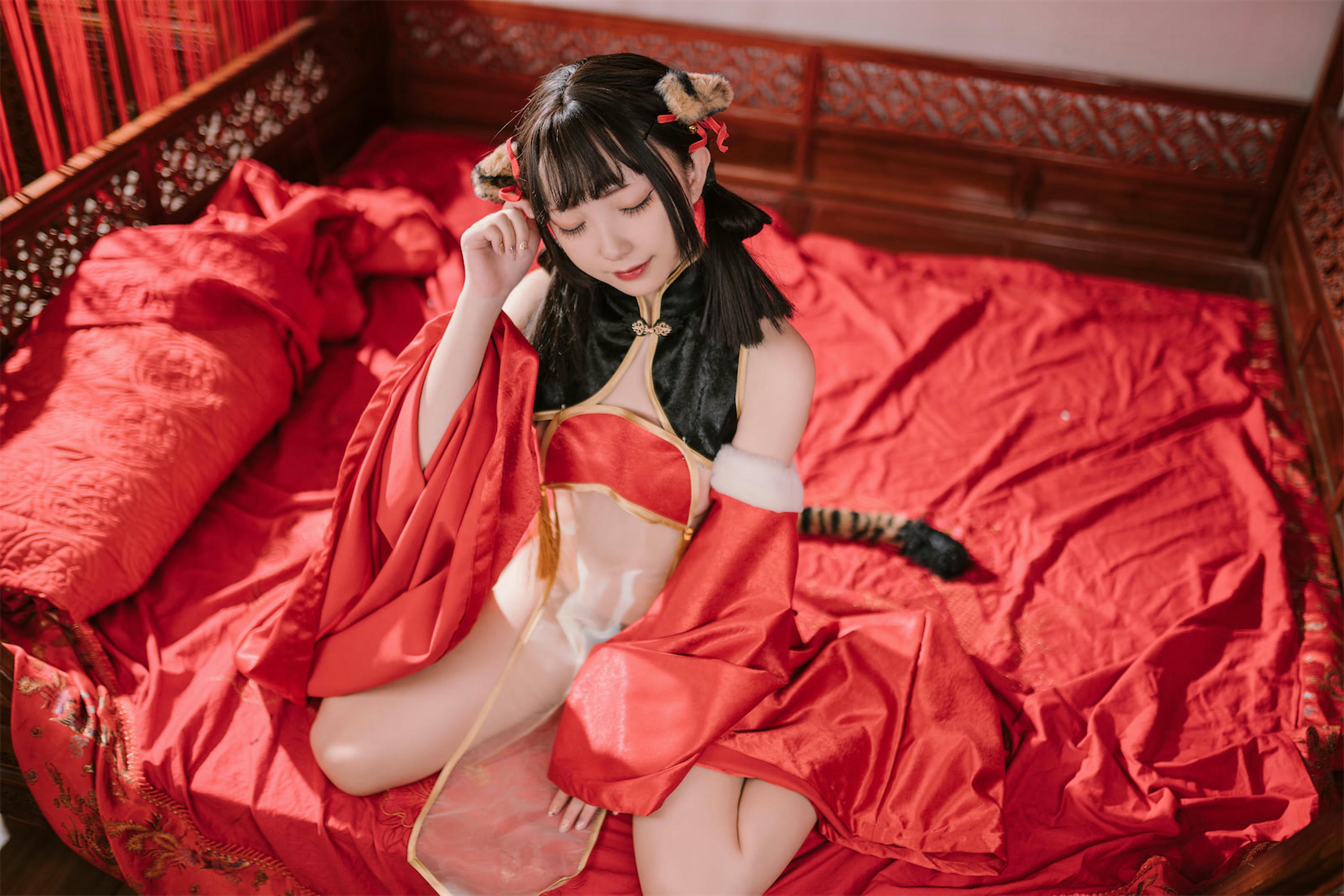 花铃Hana NO.001 虎团团 [84P-768MB]_第3集