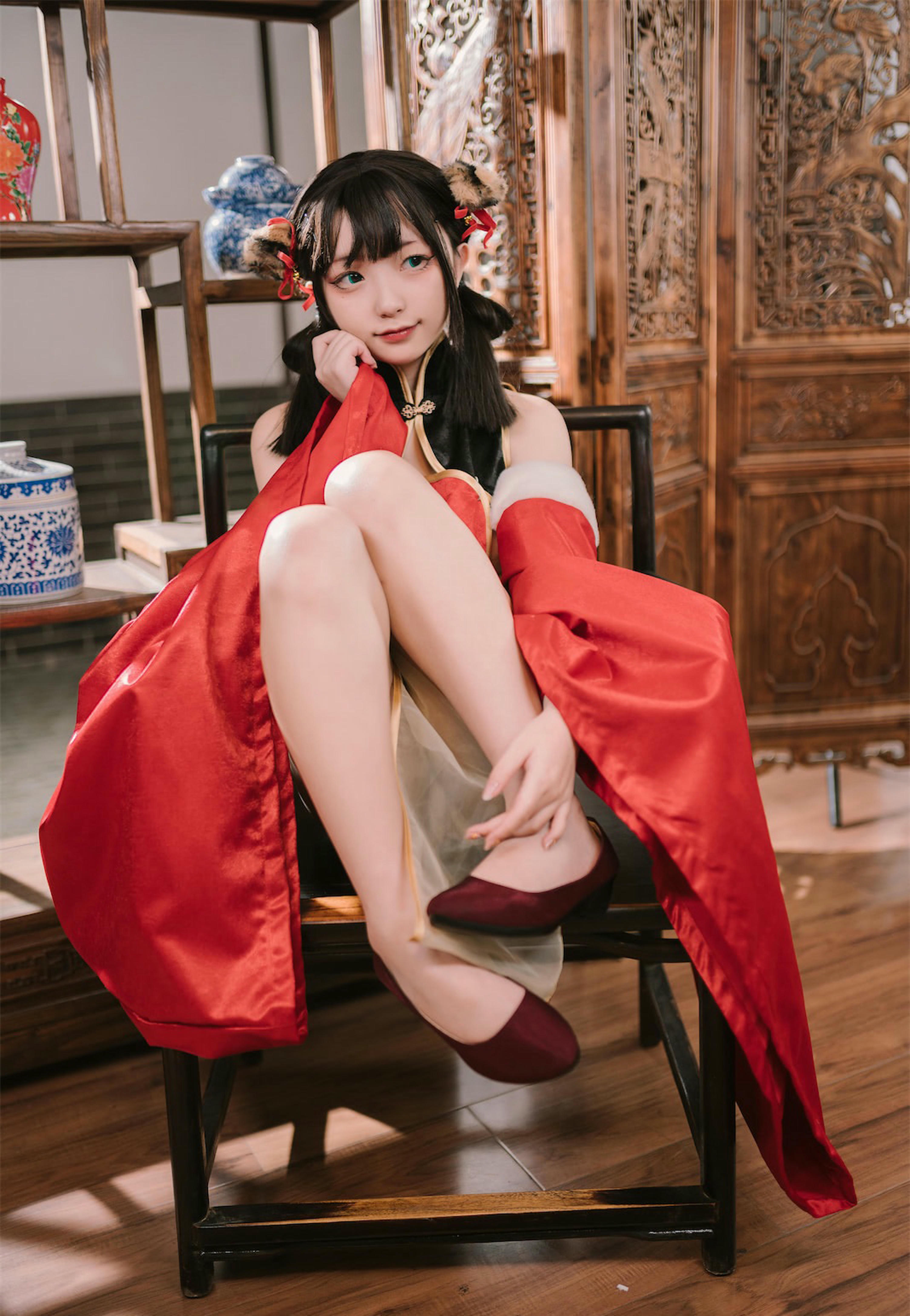 花铃Hana NO.001 虎团团 [84P-768MB]_第3集