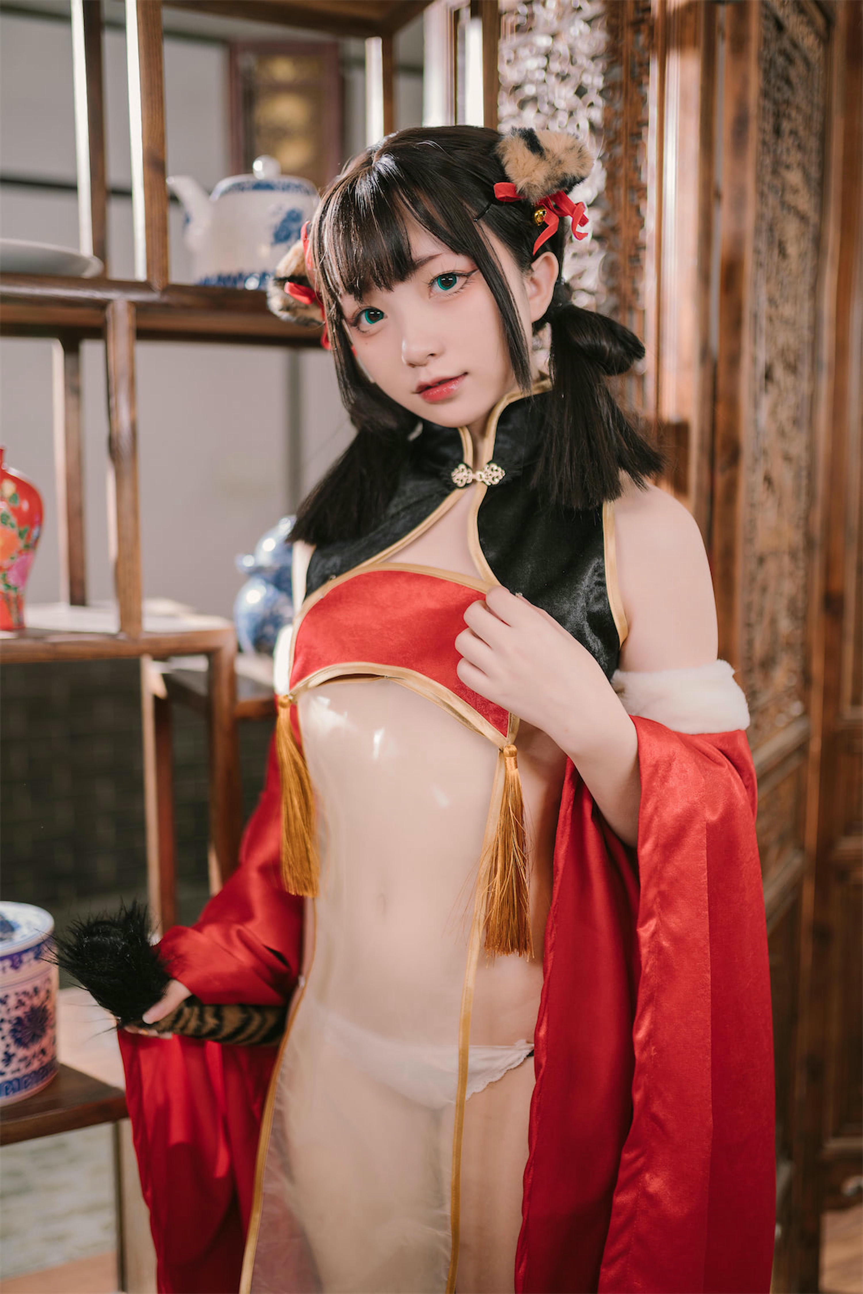 花铃Hana NO.001 虎团团 [84P-768MB]_第3集