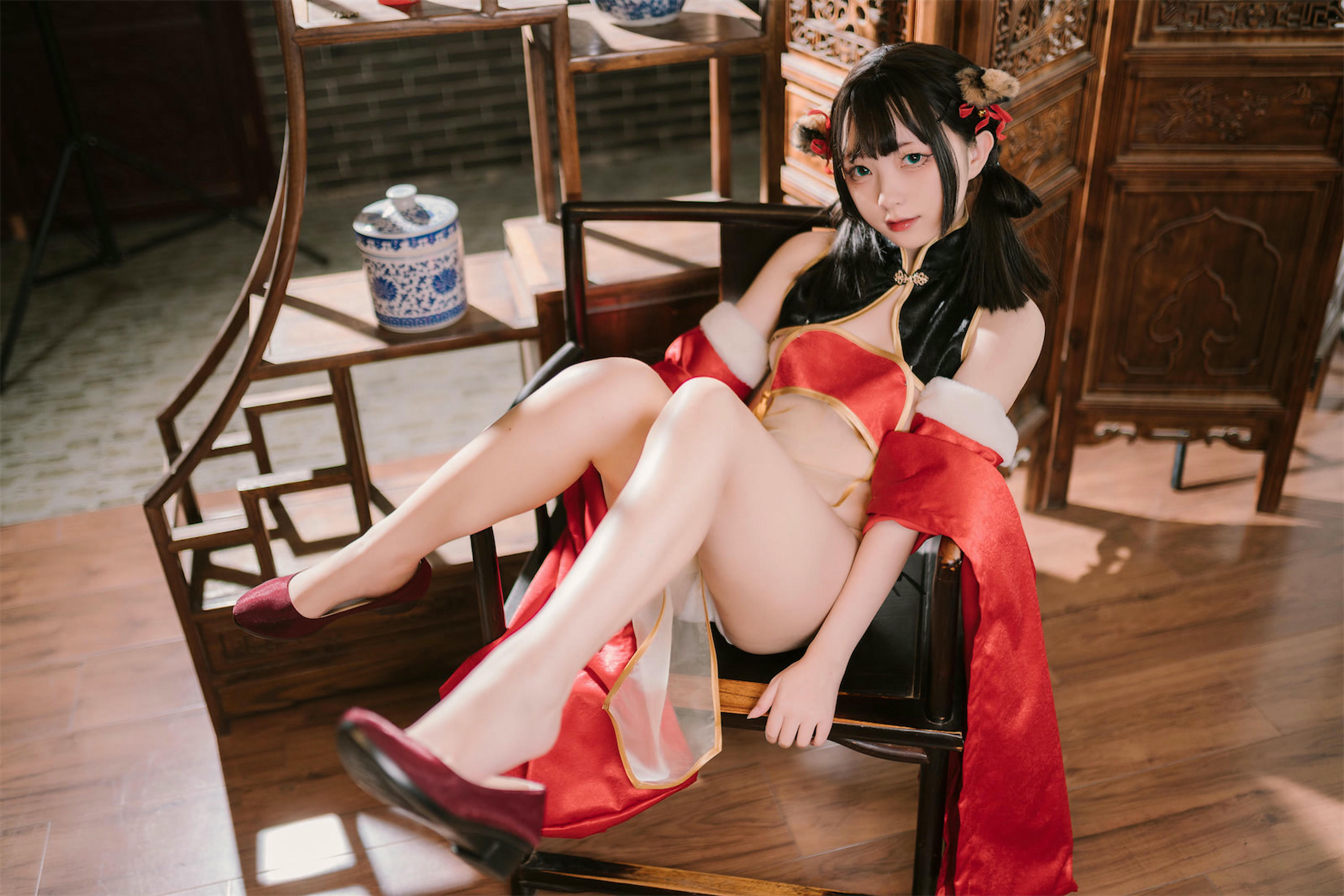 花铃Hana NO.001 虎团团 [84P-768MB]_第4集