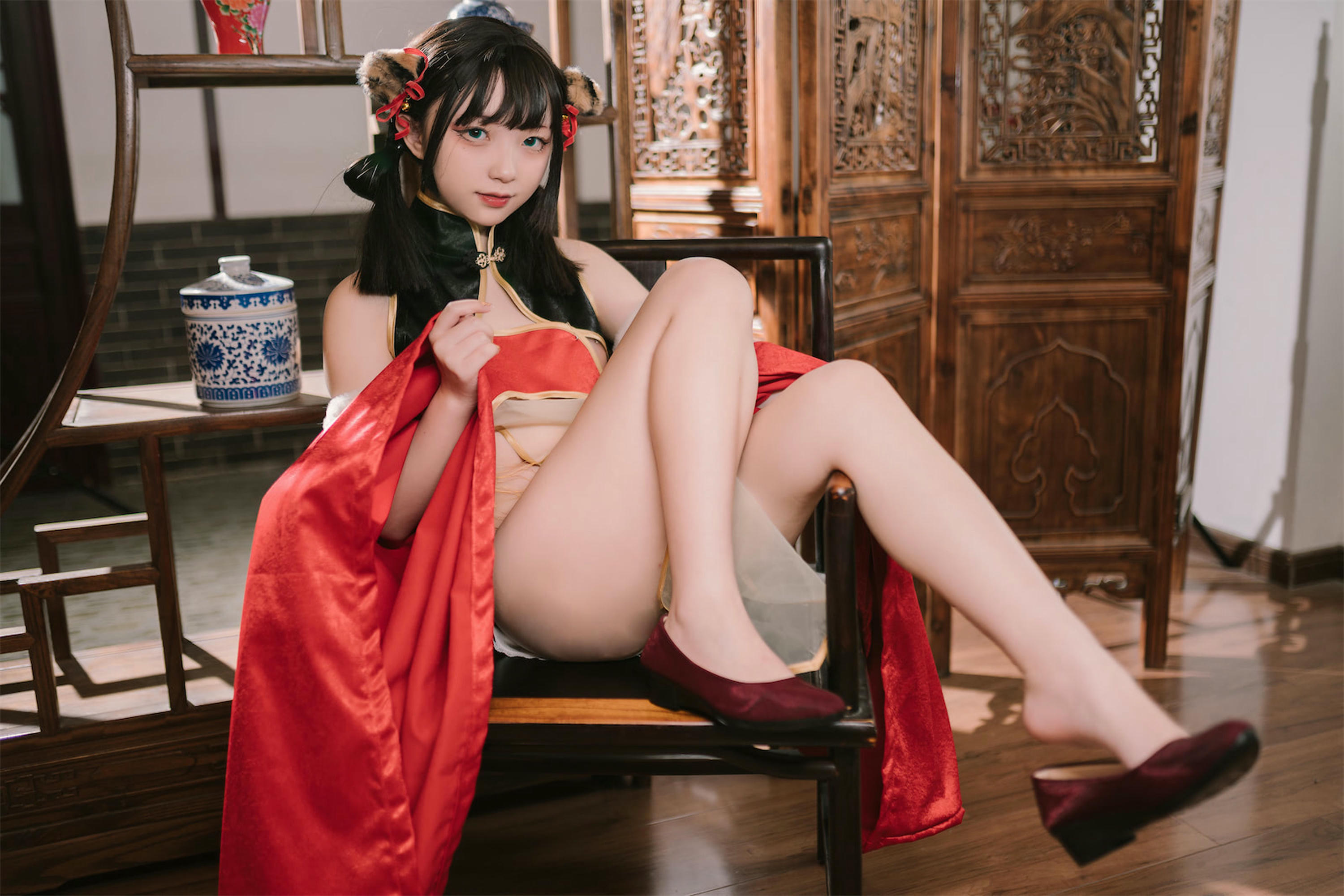 花铃Hana NO.001 虎团团 [84P-768MB]_第4集