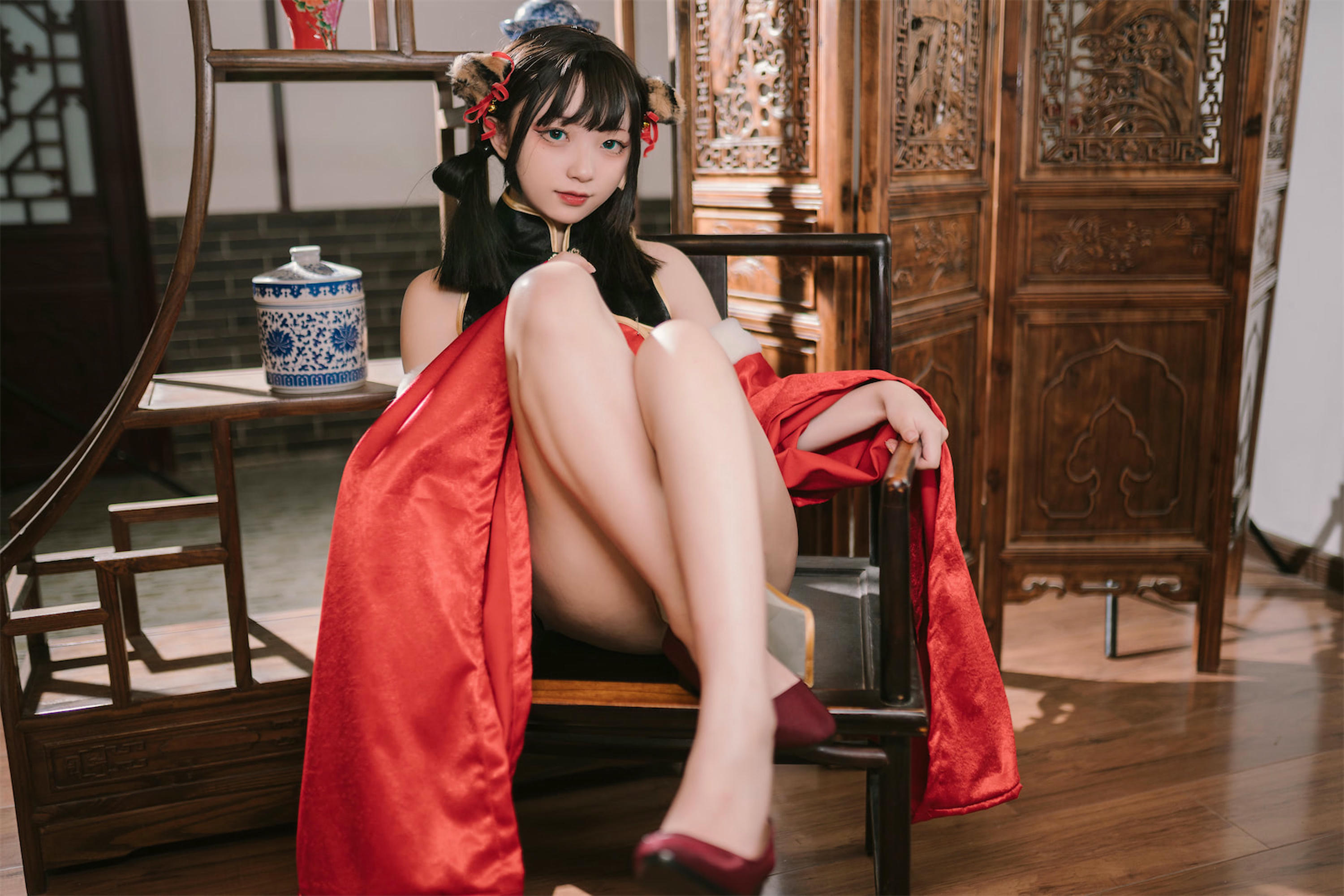 花铃Hana NO.001 虎团团 [84P-768MB]_第4集