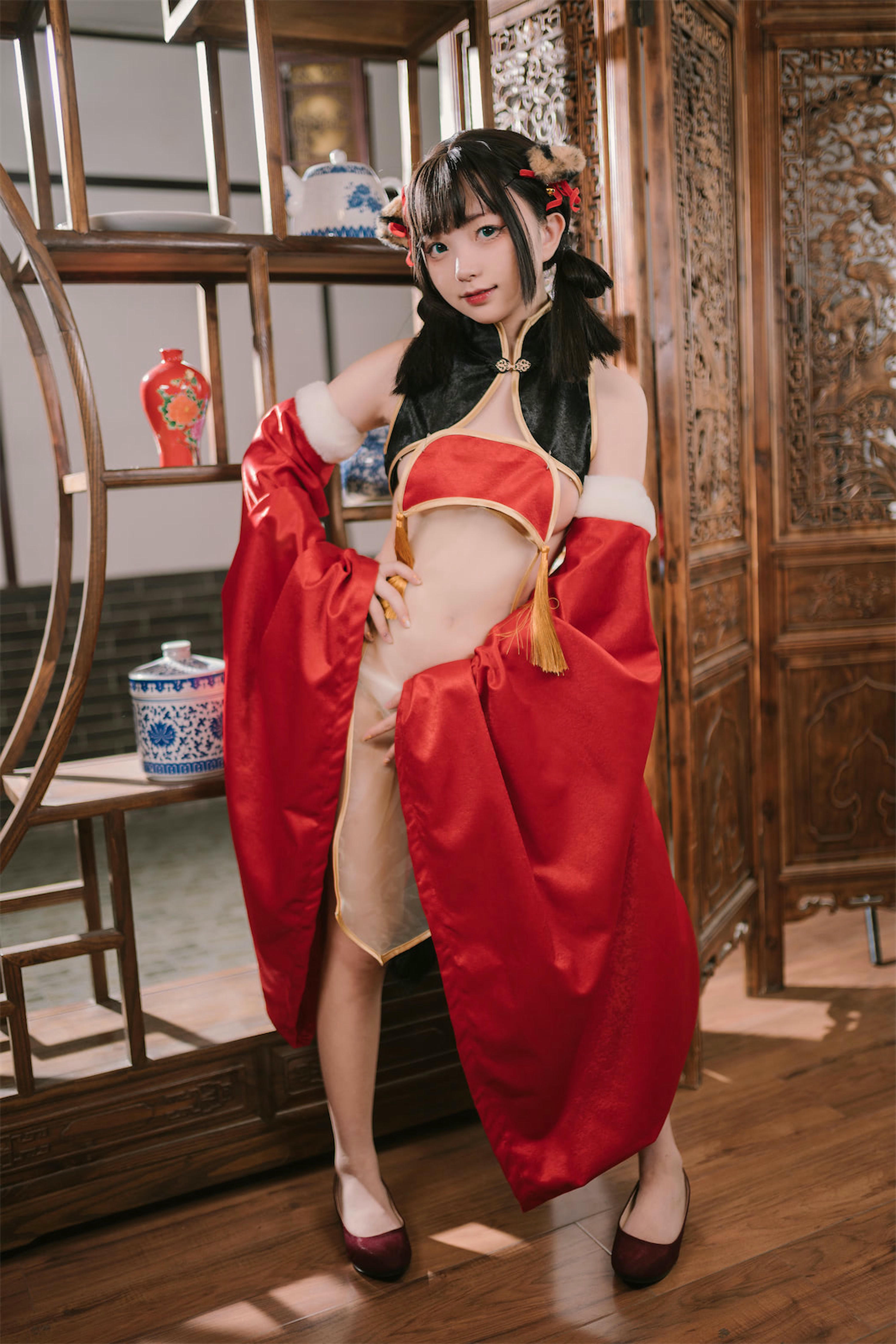 花铃Hana NO.001 虎团团 [84P-768MB]_第5集