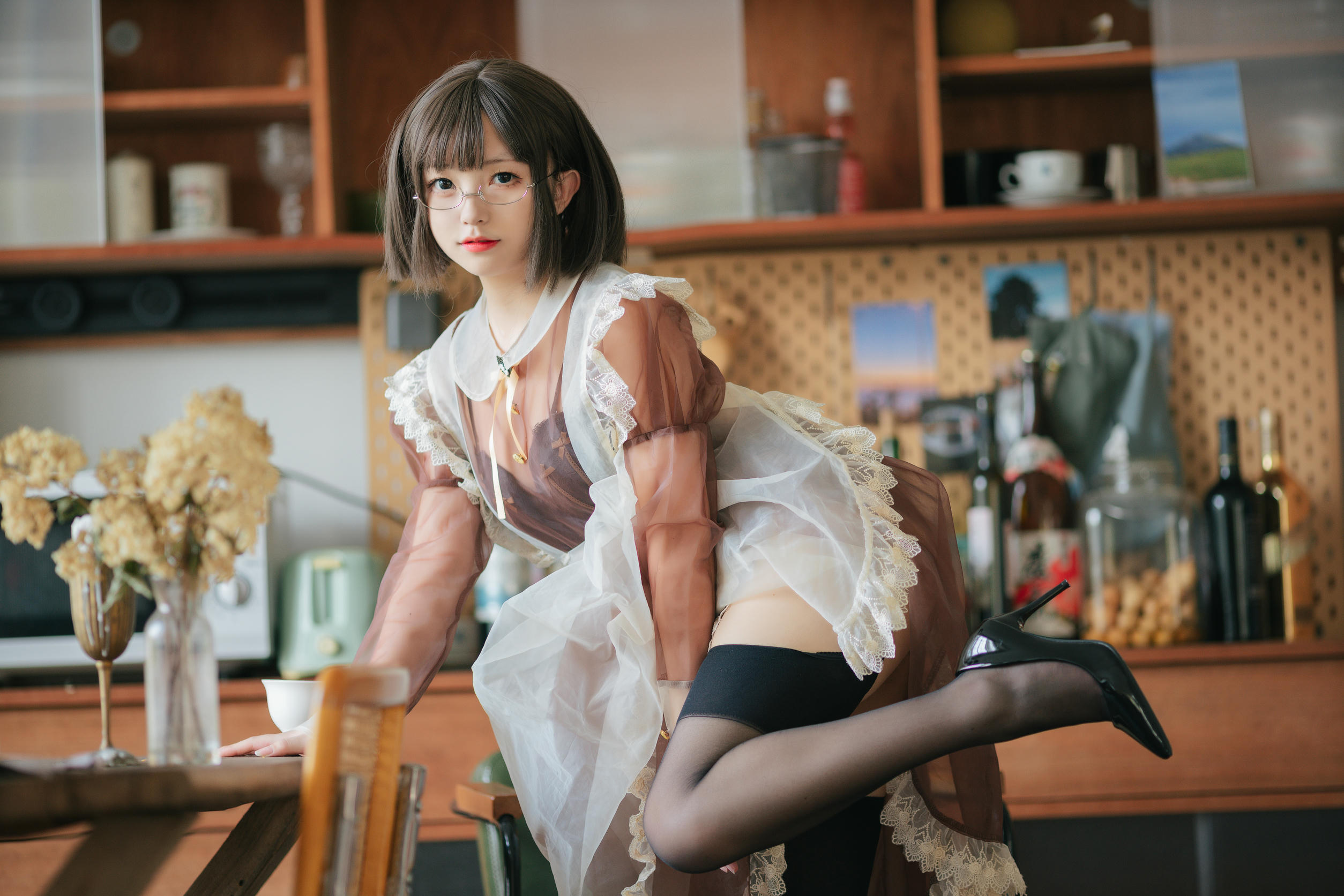 花铃Hana NO.018 透明女仆 [89P 1GB]_第2集