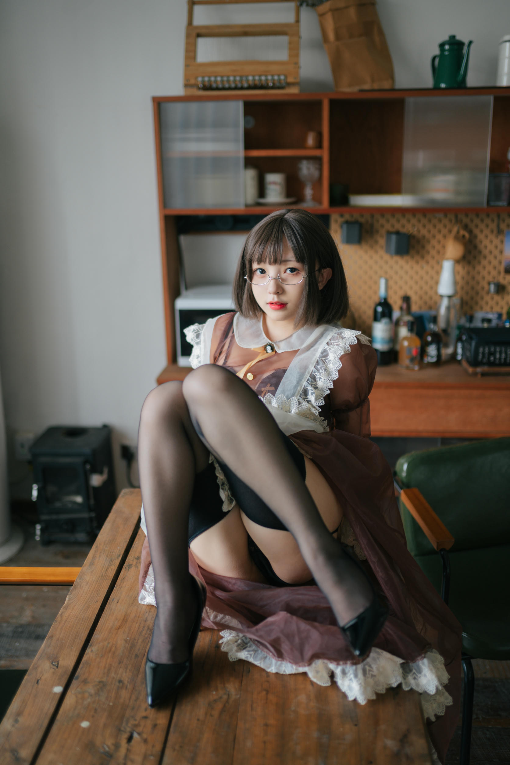 花铃Hana NO.018 透明女仆 [89P 1GB]_第2集