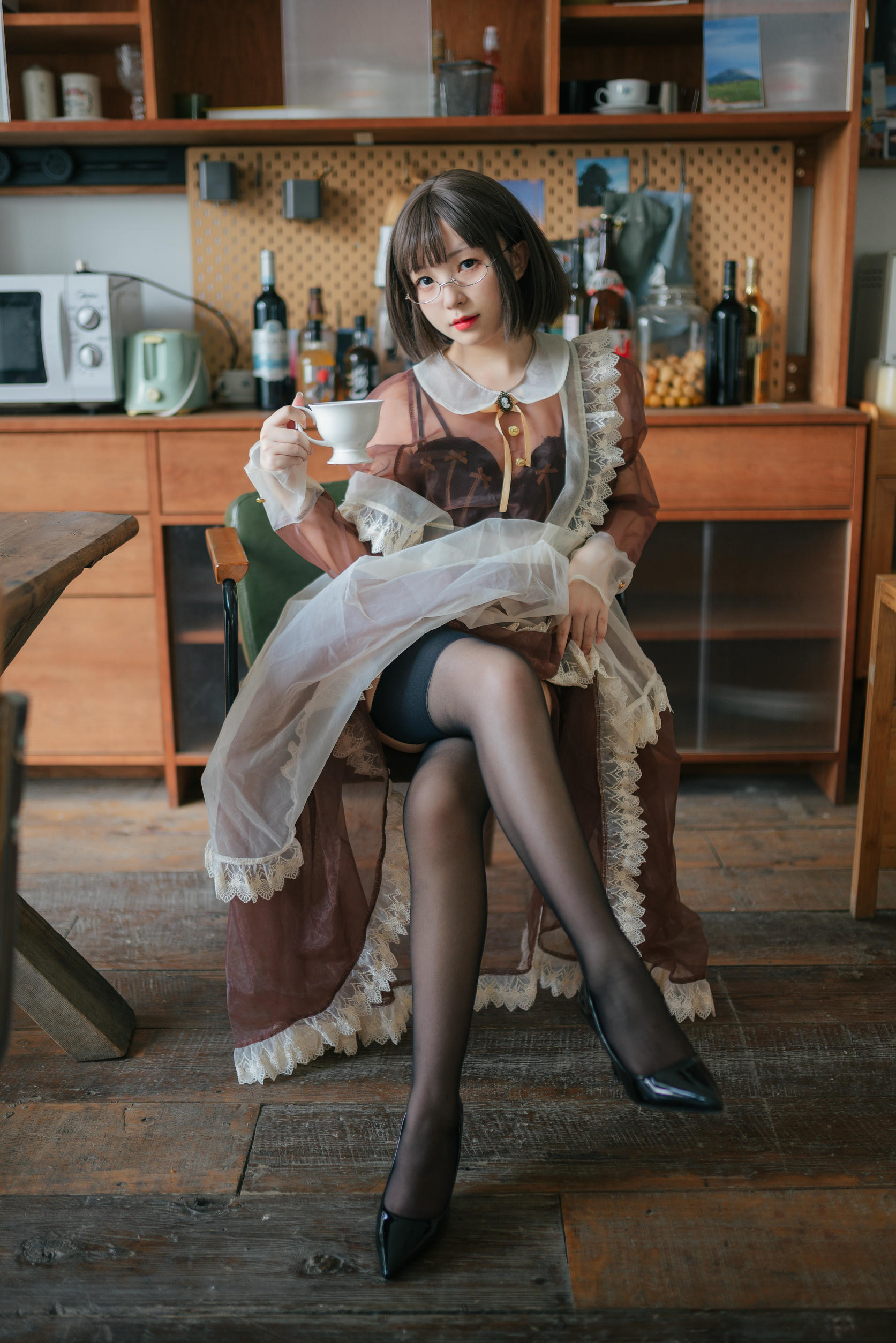 花铃Hana NO.018 透明女仆 [89P 1GB]_第2集
