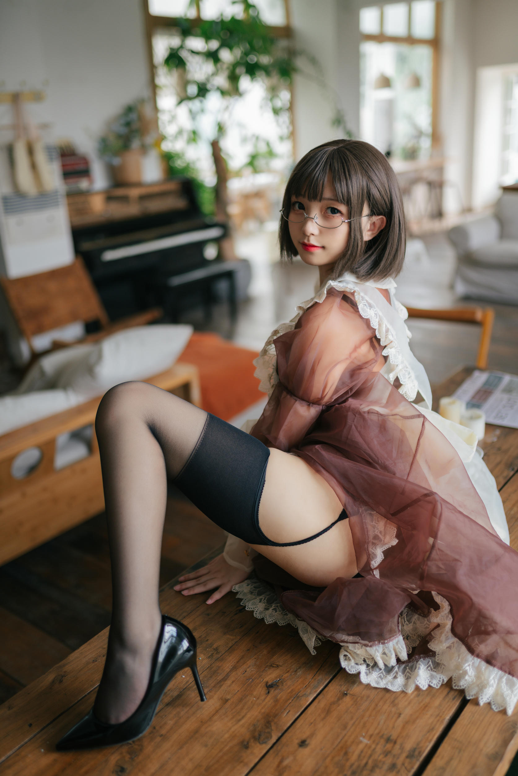 花铃Hana NO.018 透明女仆 [89P 1GB]_第2集