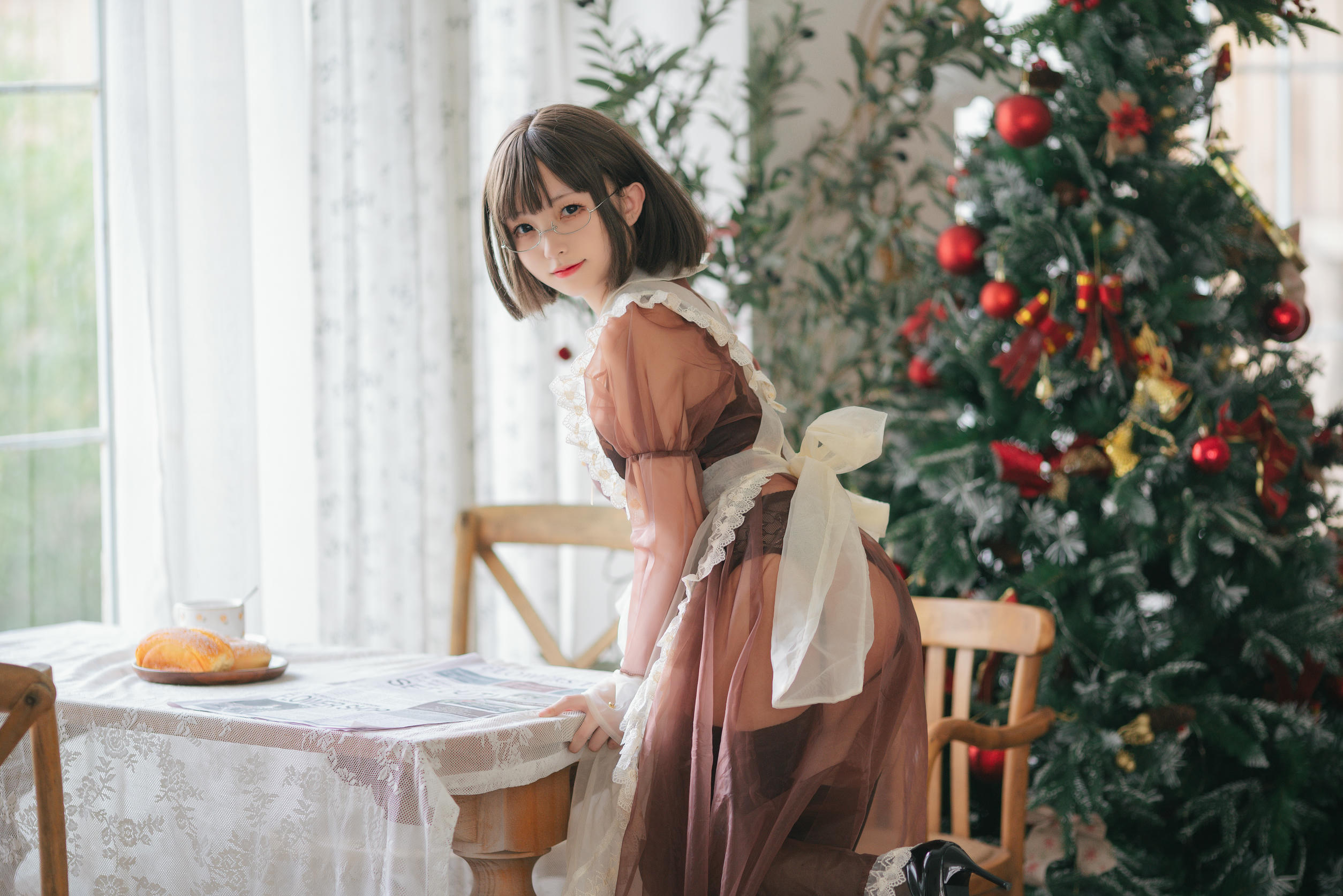 花铃Hana NO.018 透明女仆 [89P 1GB]_第4集