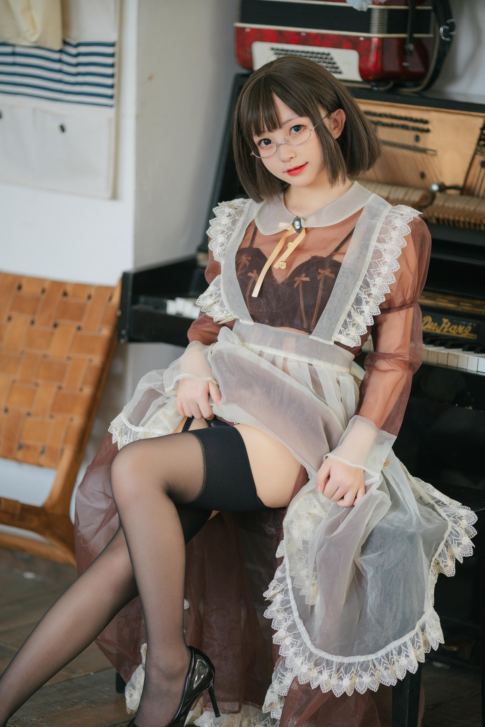 花铃Hana NO.018 透明女仆 [89P 1GB]_第4集