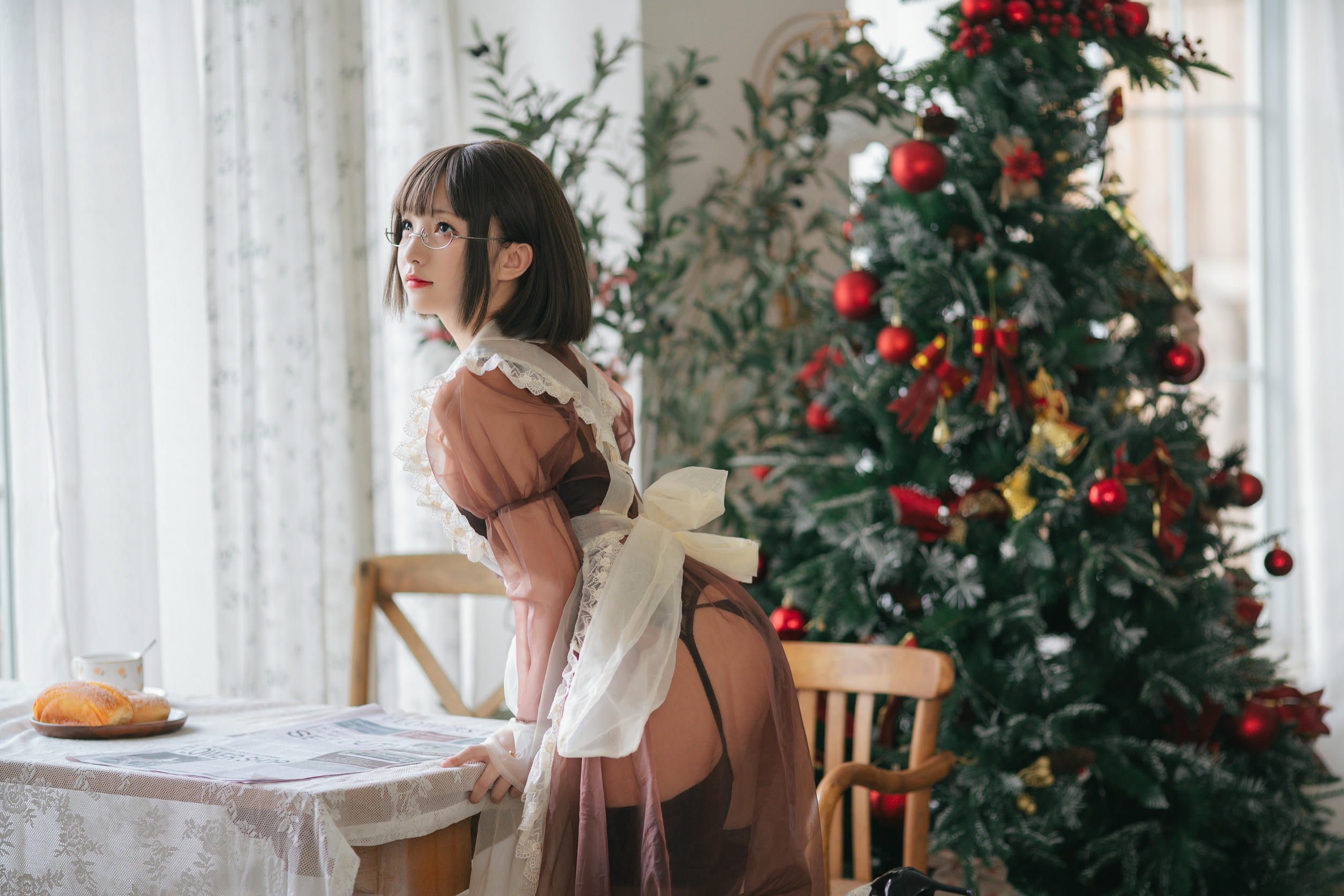 花铃Hana NO.018 透明女仆 [89P 1GB]_第4集