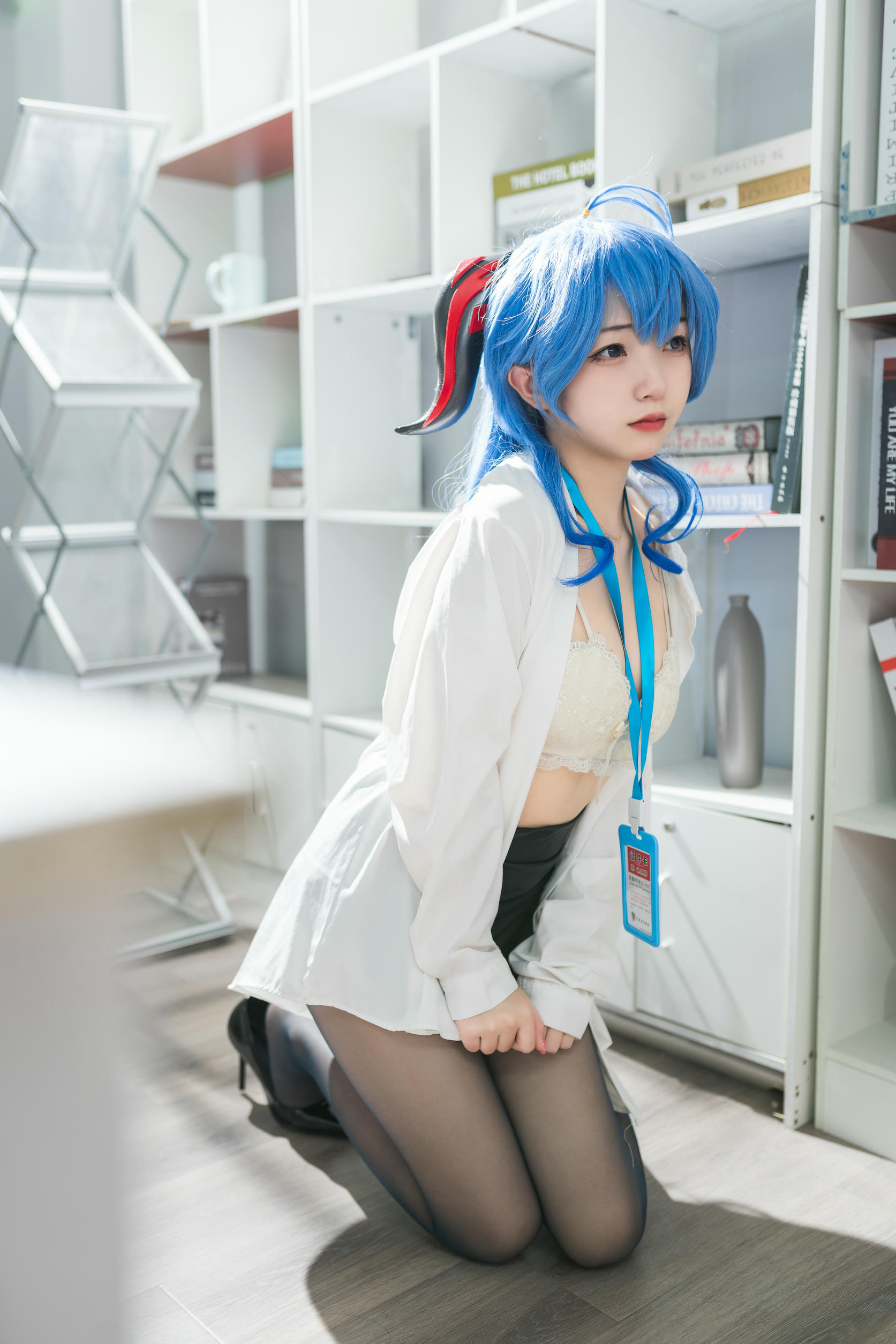 花铃Hana NO.020 甘雨秘书ol [94P-671MB]_第4集