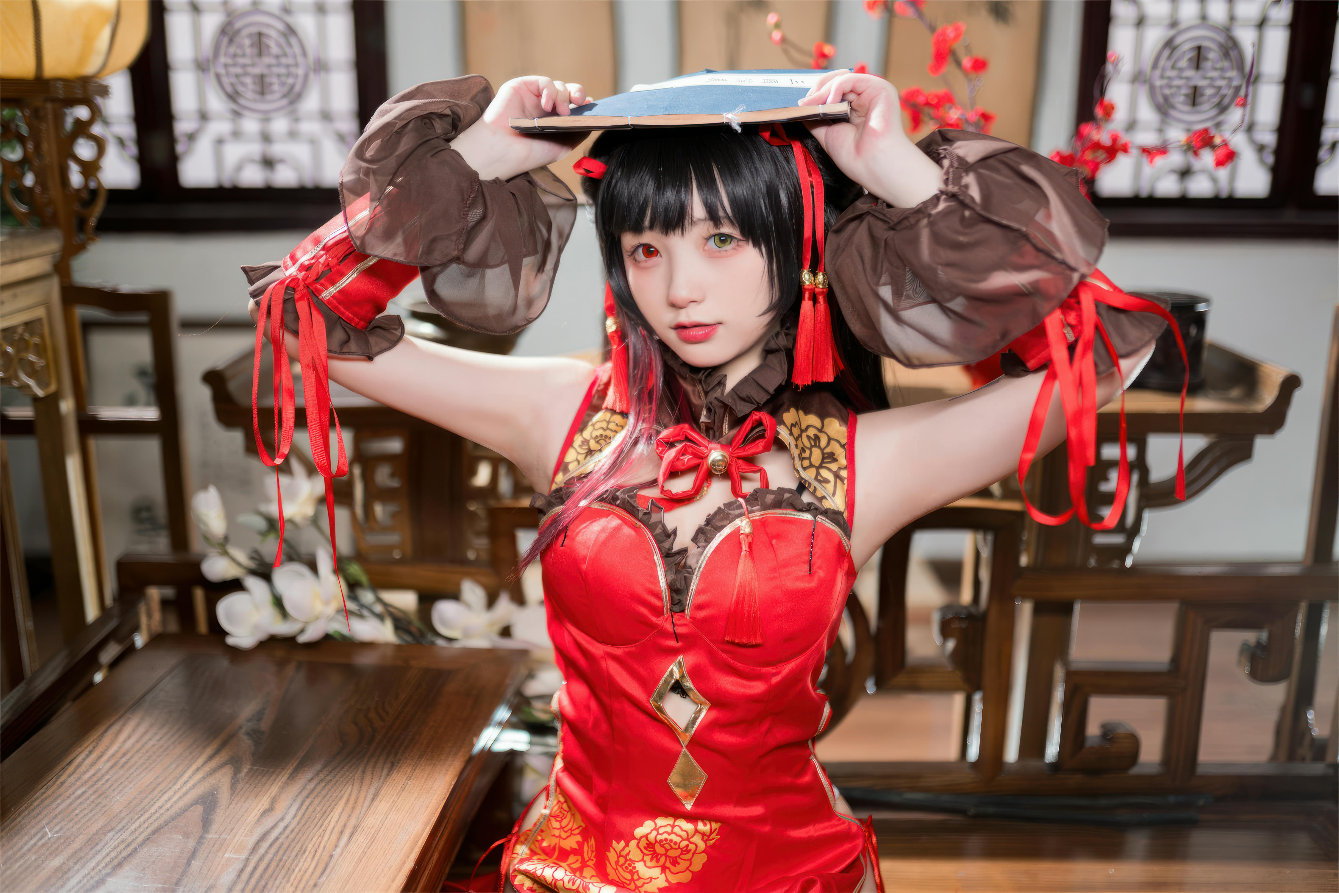 花铃Hana NO.037 时崎狂三旗袍[66P-521.2M]_第3集