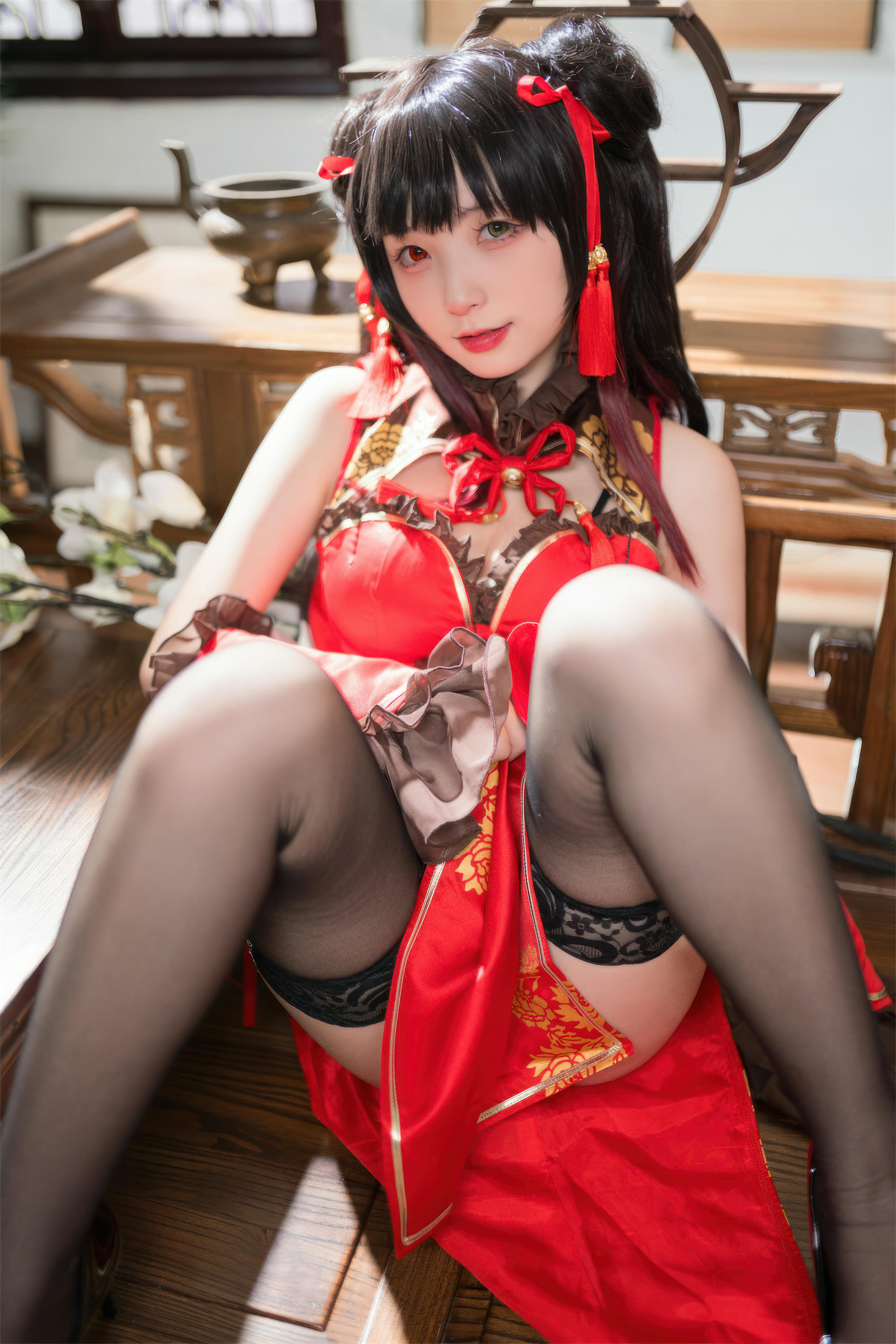 花铃Hana NO.037 时崎狂三旗袍[66P-521.2M]_第3集