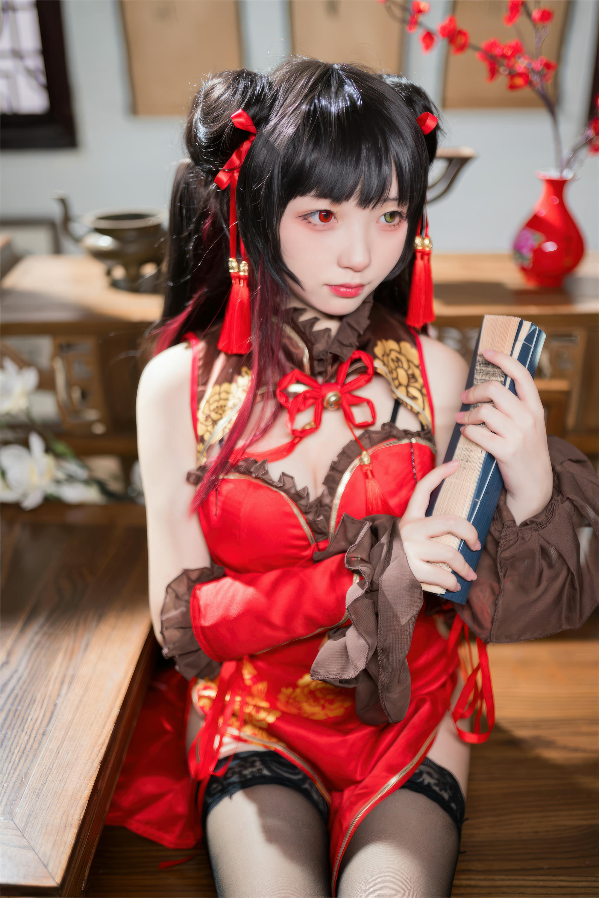 花铃Hana NO.037 时崎狂三旗袍[66P-521.2M]_第3集