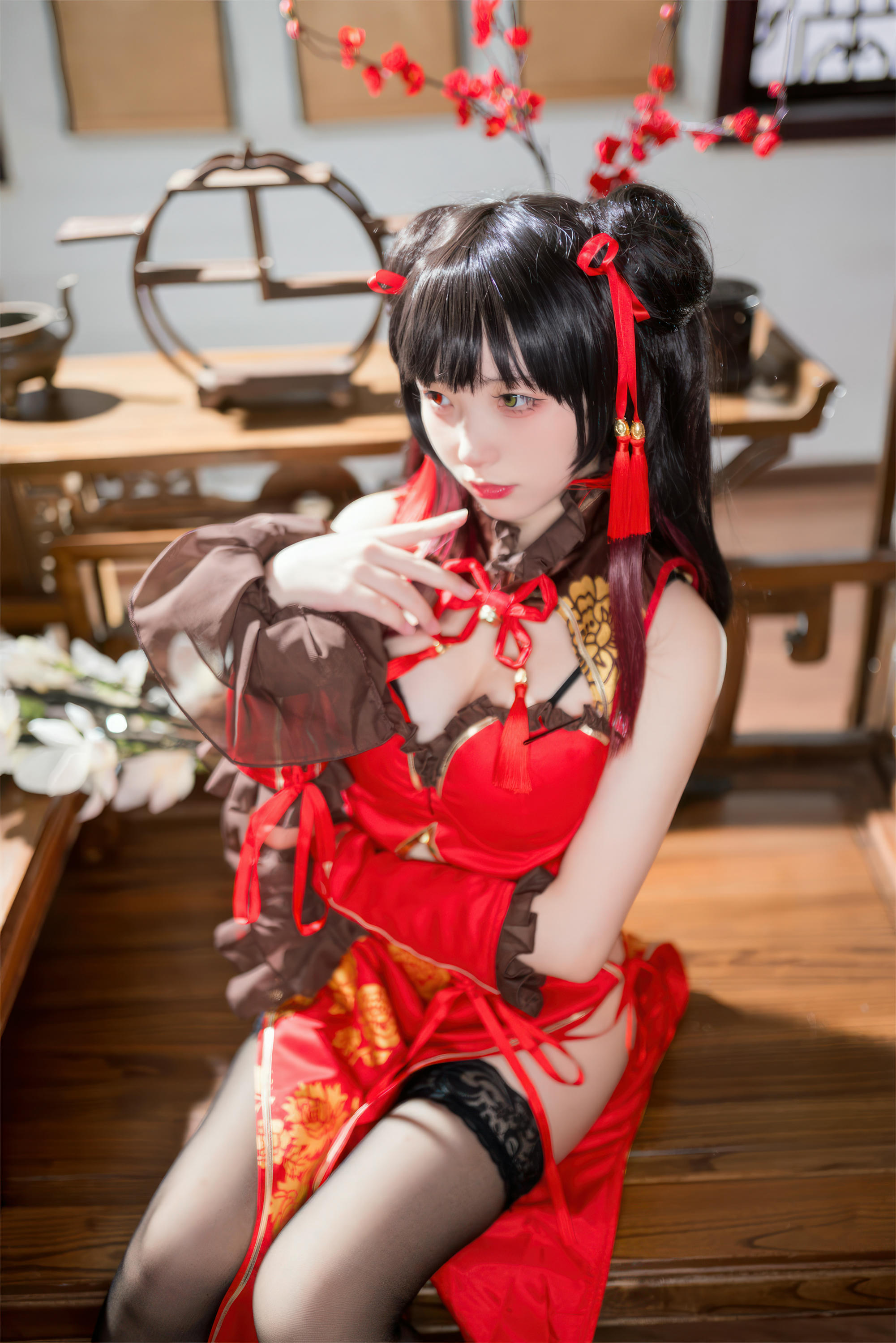 花铃Hana NO.037 时崎狂三旗袍[66P-521.2M]_第3集