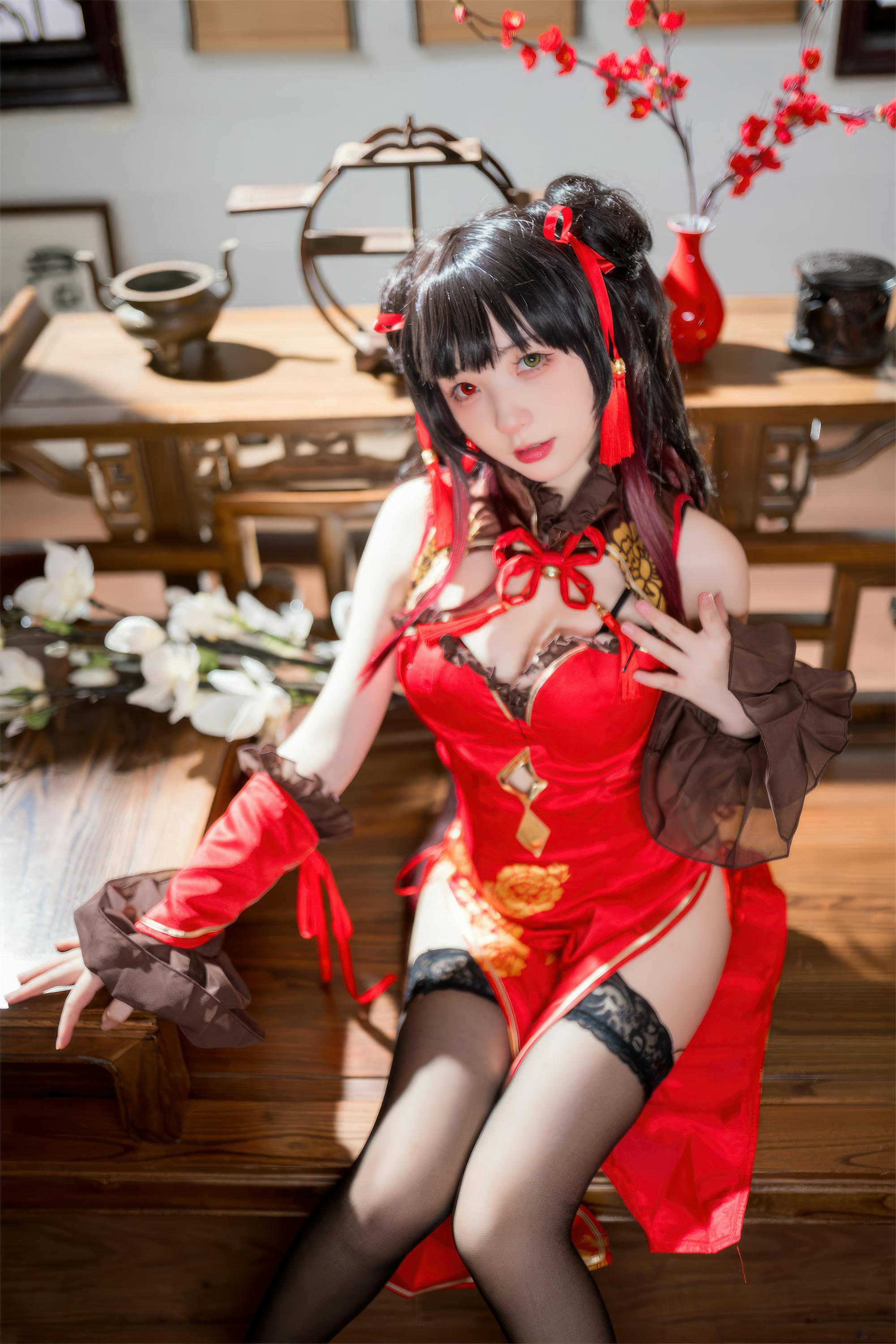 花铃Hana NO.037 时崎狂三旗袍[66P-521.2M]_第3集