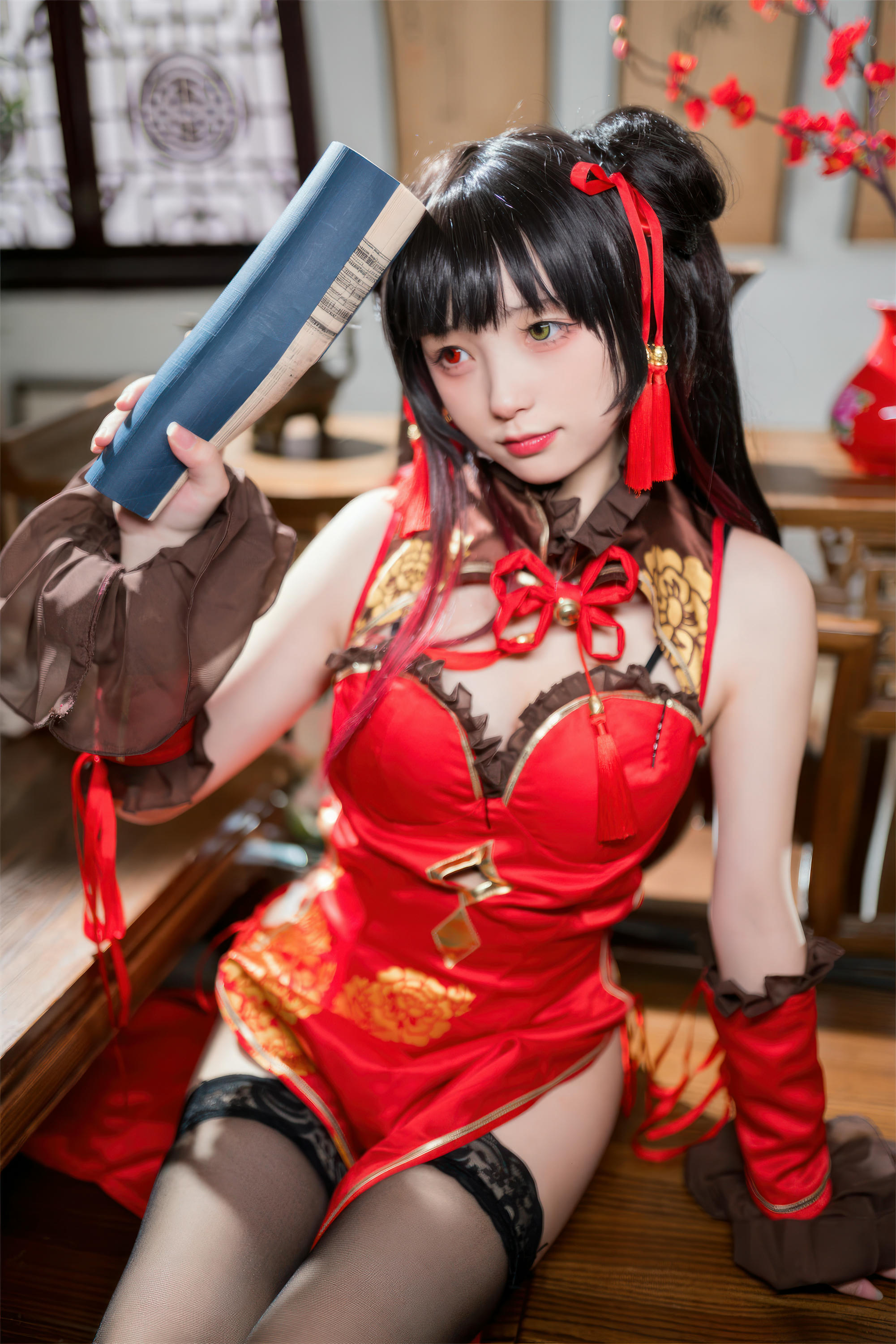 花铃Hana NO.037 时崎狂三旗袍[66P-521.2M]_第3集