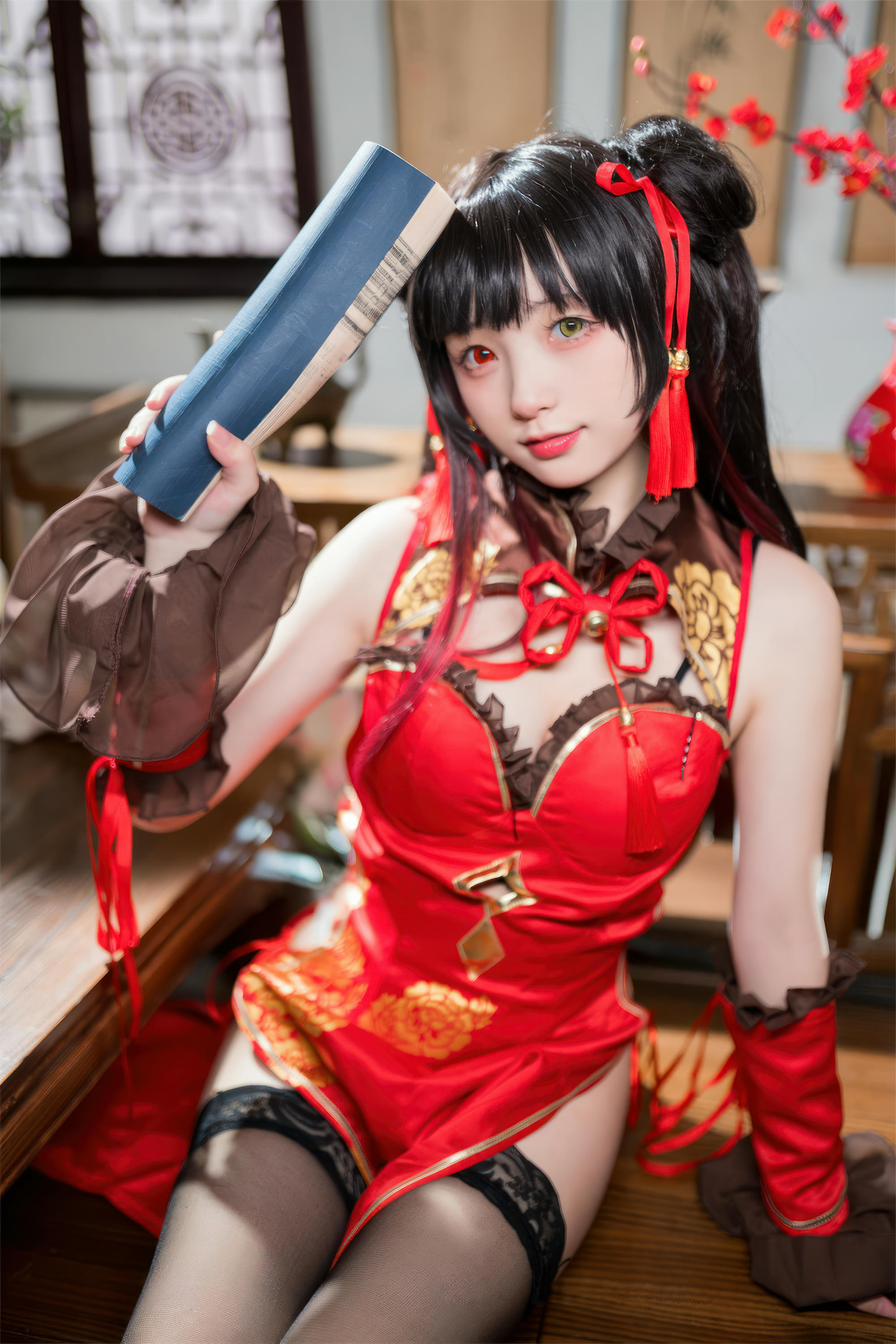 花铃Hana NO.037 时崎狂三旗袍[66P-521.2M]_第4集