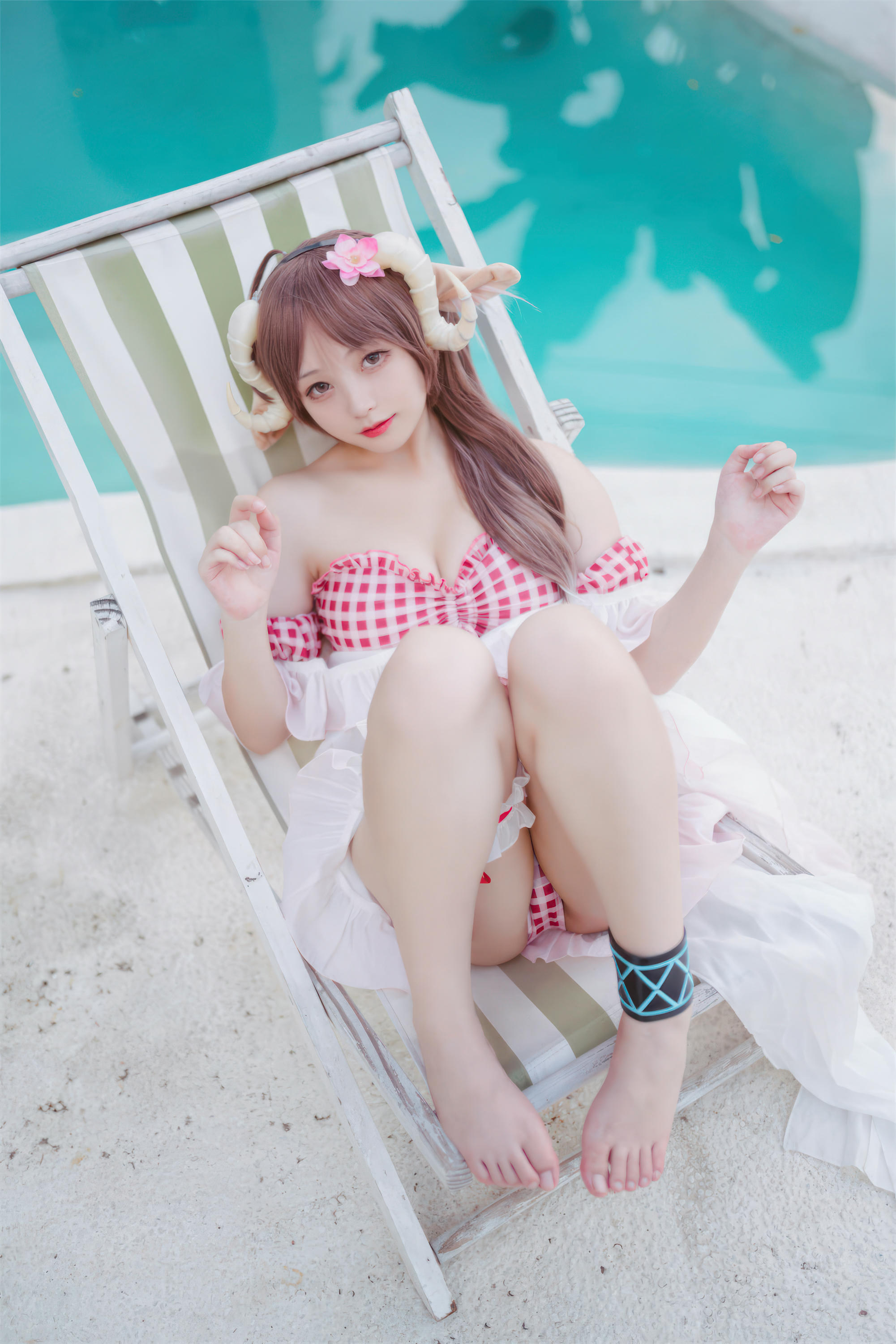 花铃Hana NO.043 小羊夏卉 [34P 260MB]_第1集