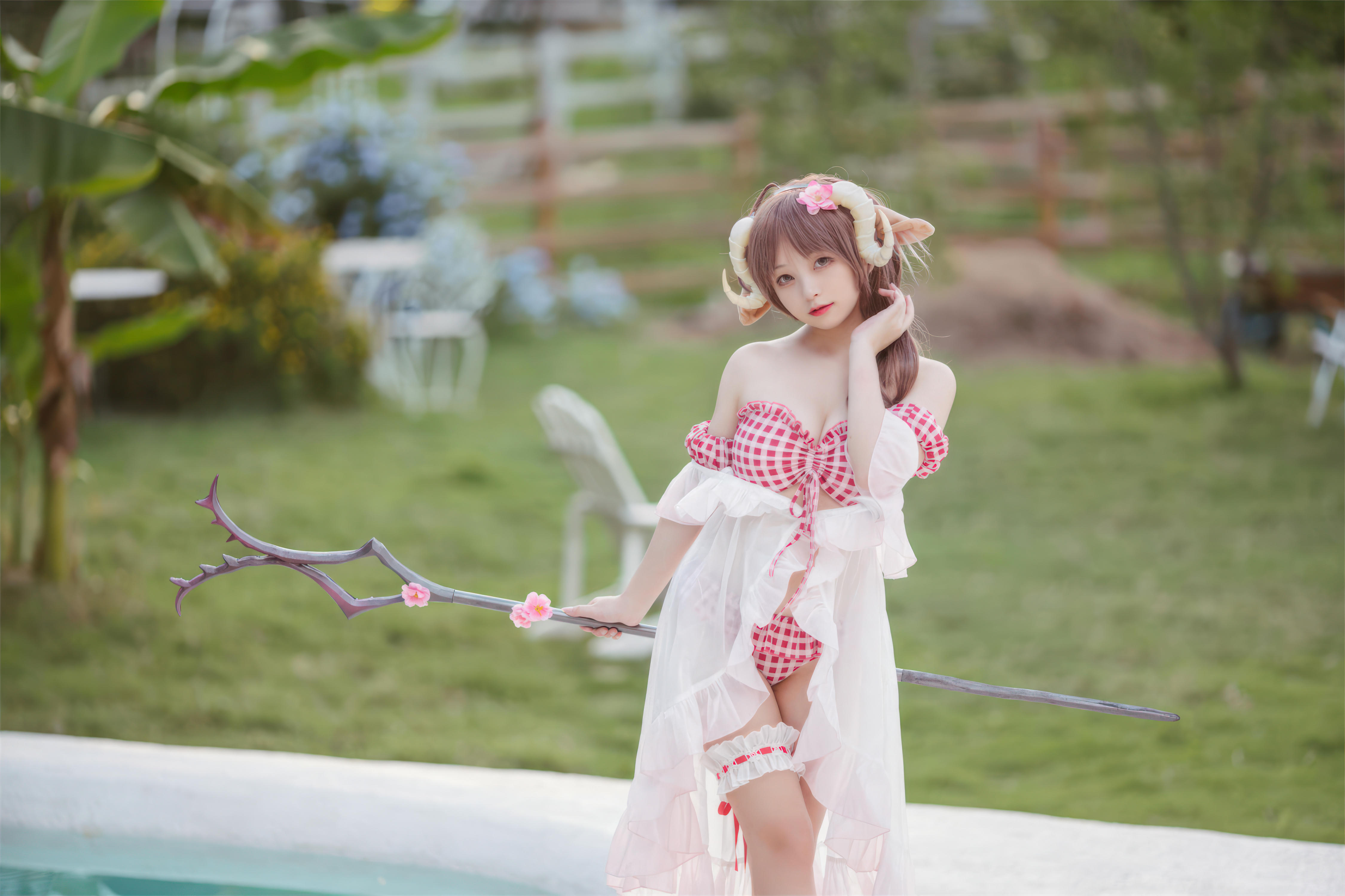 花铃Hana NO.043 小羊夏卉 [34P 260MB]_第1集
