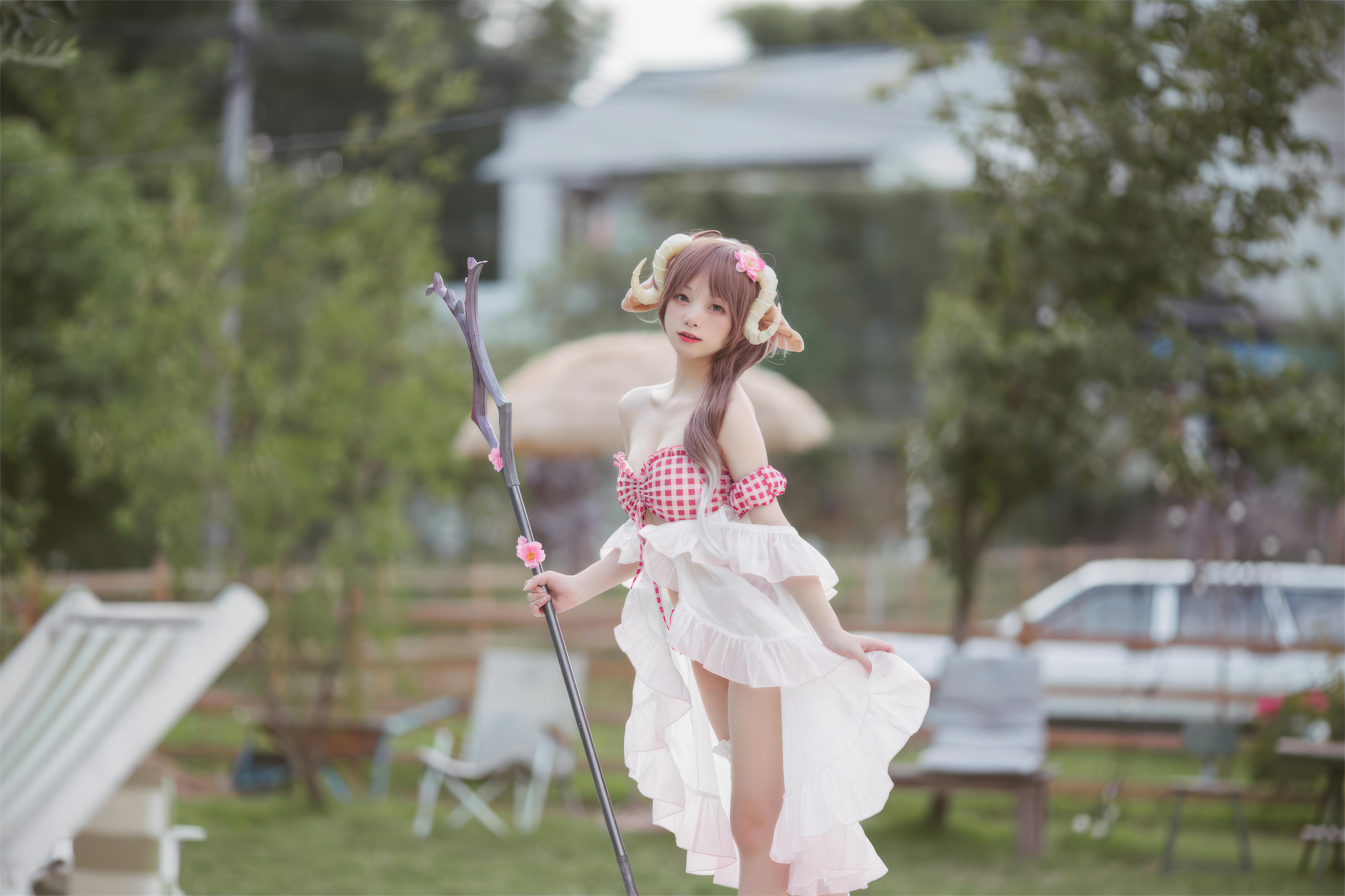 花铃Hana NO.043 小羊夏卉 [34P 260MB]_第2集