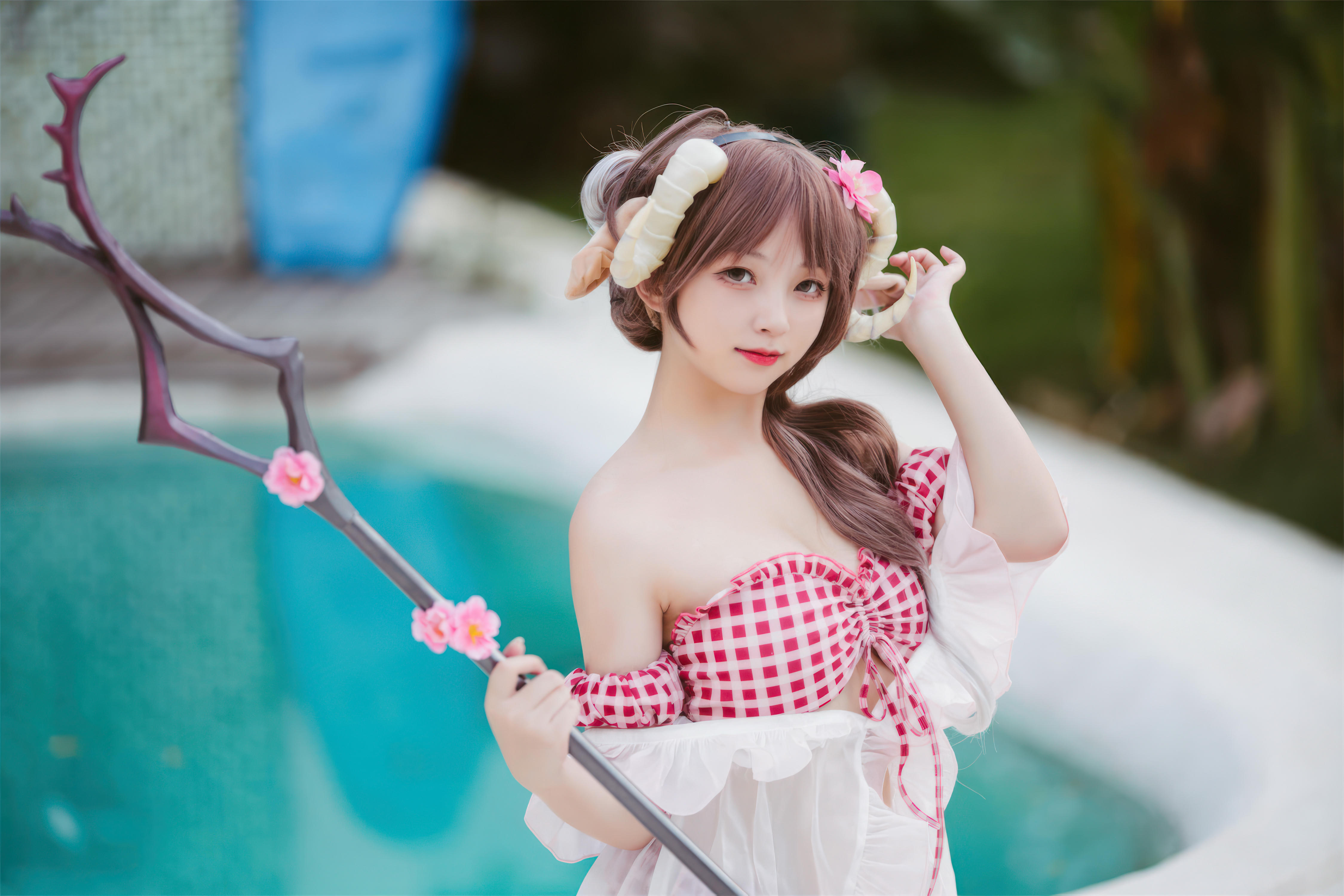 花铃Hana NO.043 小羊夏卉 [34P 260MB]_第2集