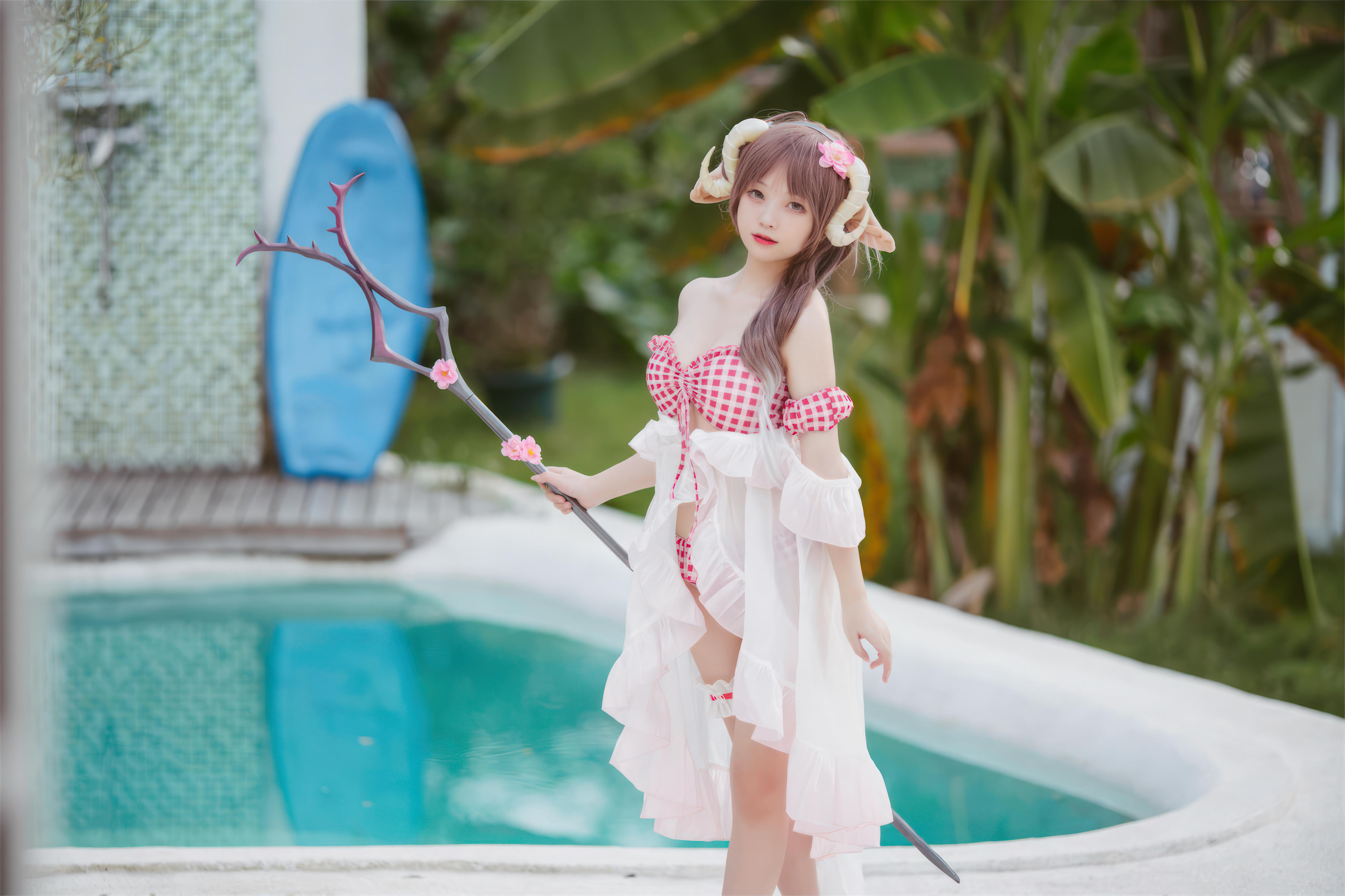 花铃Hana NO.043 小羊夏卉 [34P 260MB]_第2集