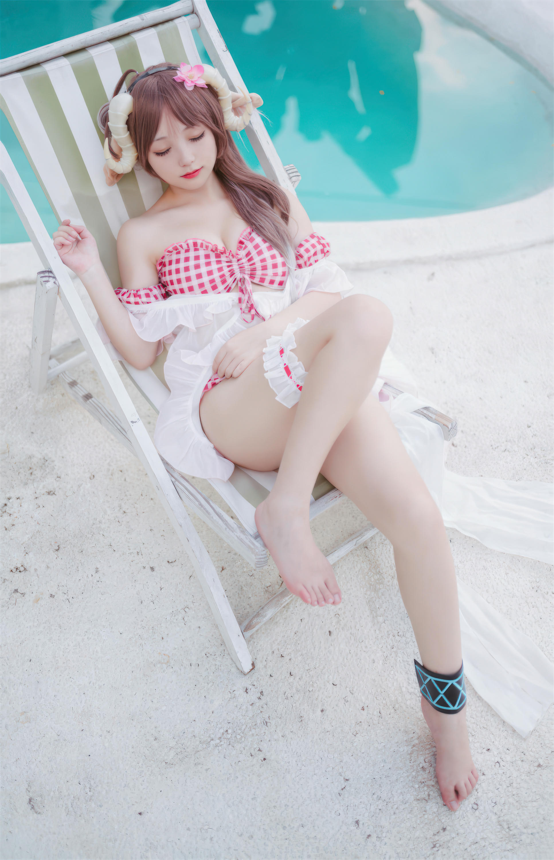 花铃Hana NO.043 小羊夏卉 [34P 260MB]_第2集
